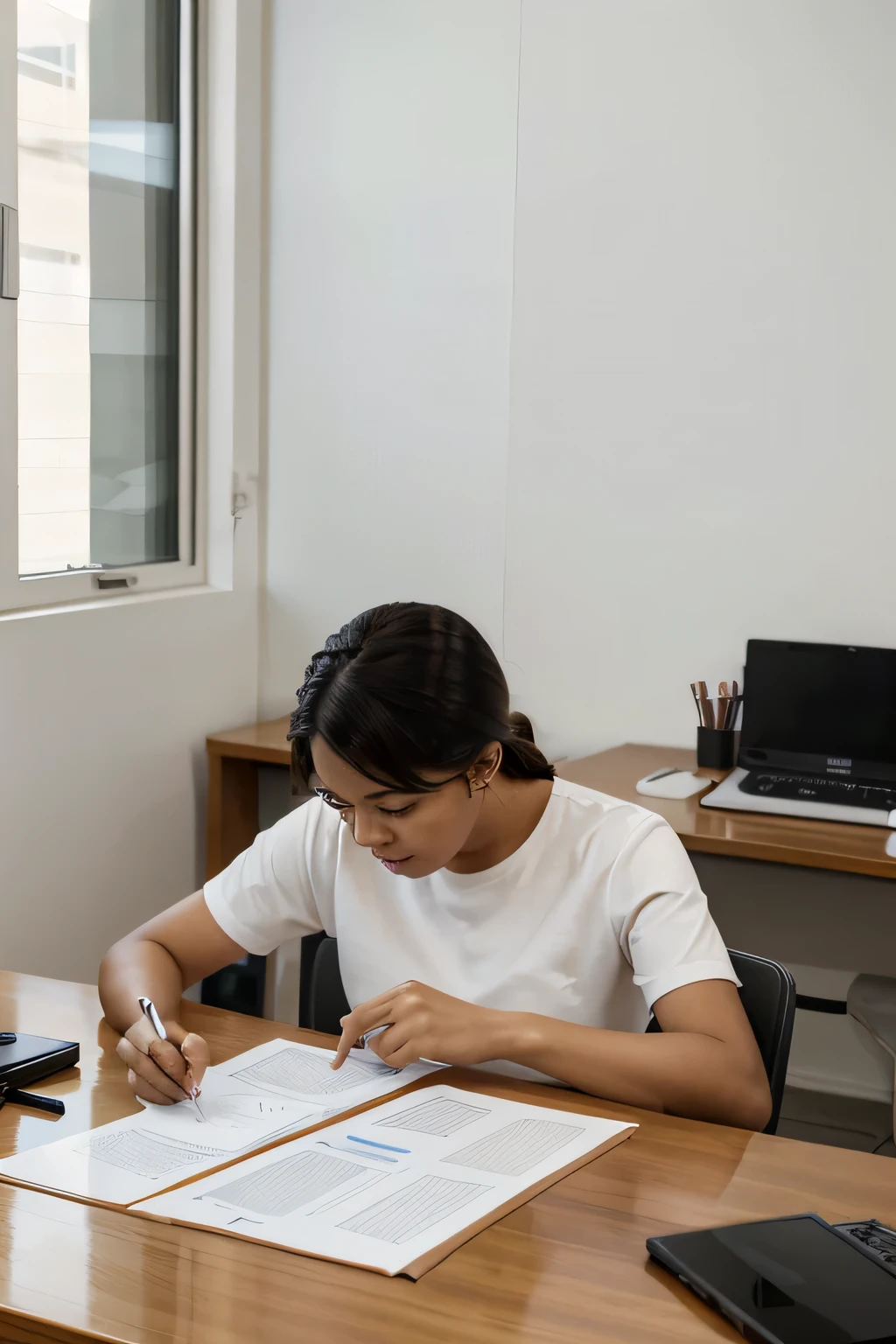 March 17, when employees have to apply for public holiday leave. An employee is writing a leave application.