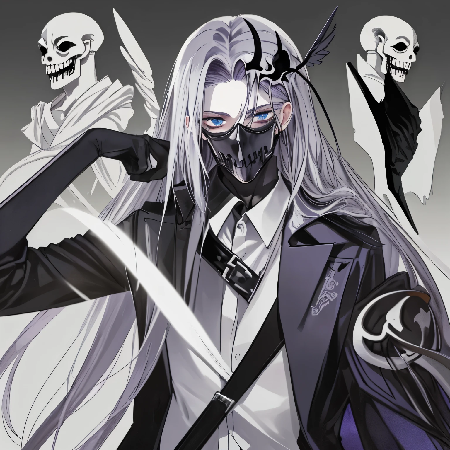 Thanatos with a cool mask