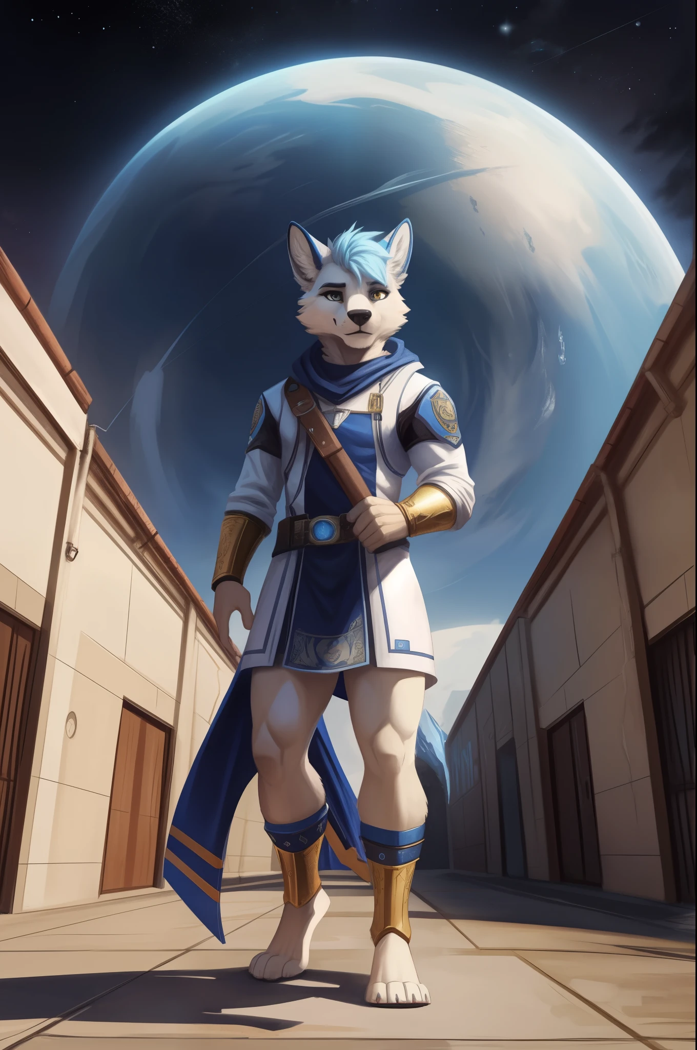 (((Barefoot furry character))), full body, cinematic setting, furry male, (nice big feet paws), I like it big, I like it cold I like it blue, I like it bold I like it with a two % of methane It's Uranus! I want it icy, I want it large I want it spicy, with electric charge Fluid outside and rocky inside Like Uranus! Uranus, Uranus Coz I'm an astronomy aficionado I wanna observe Uranus Uranus, Uranus My shuttle's fast like a torpedo It's gonna pierce Uranus BREAK, detailed background (modern lab), 8K, (masterpiece:1.5), intricate details, highly detailed, extreme detail, octane render, fine art, best quality, highres, (detailed face:1.5), ((full_body)), UHD, (((perfect hands)))