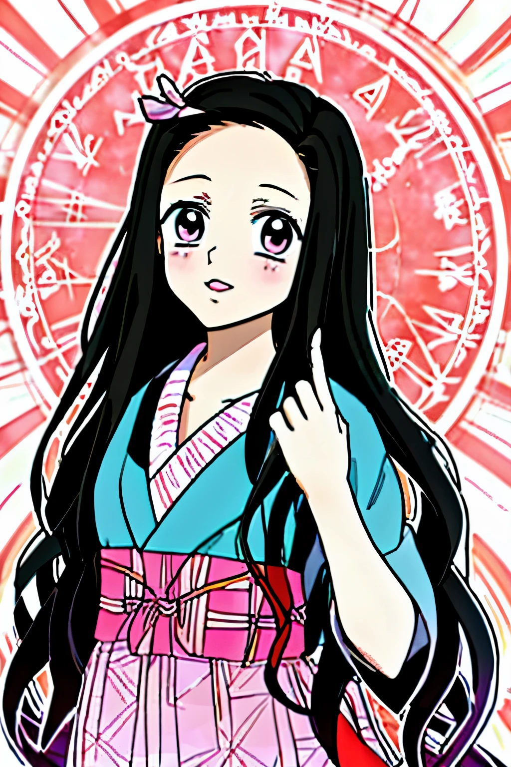 Chica hermosa anime, Nezuko anime