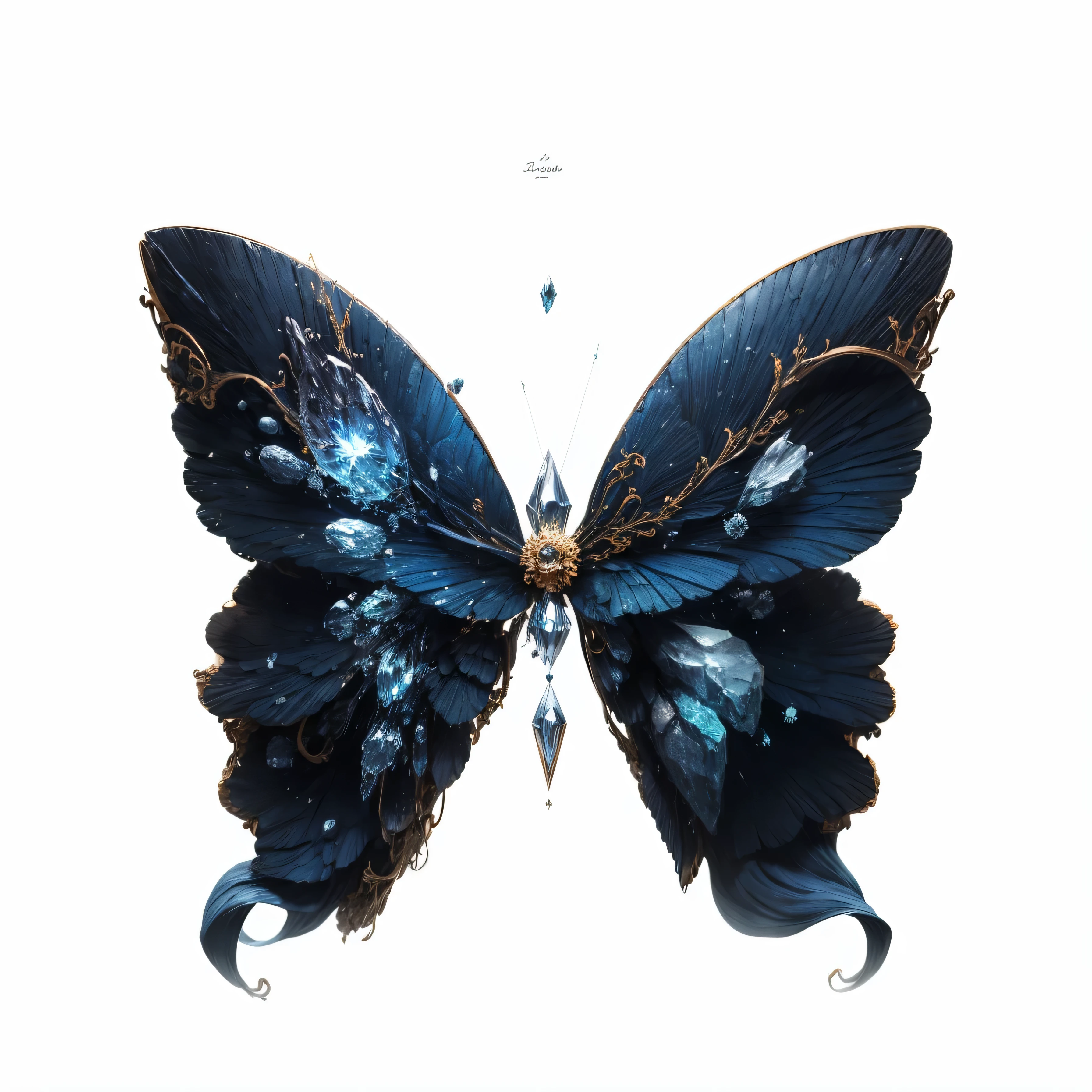 blue ice crystal element,in the universe,Cosmic Blue,Uranus,The ice crystals exude a faint cold light,snowflakes decorate it,Pentagram Ice Crystal,five pointed star decoration