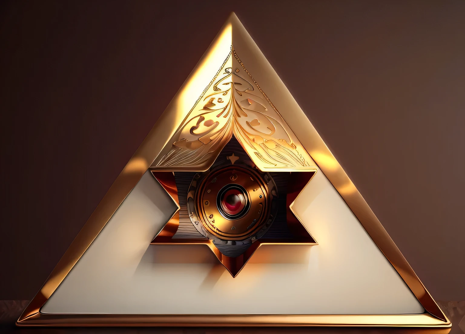 generate metalic masterpiece,ultra detailed,ivory style, best quality, hyper-realism, photo, photo composition, vibrant colors, simple background, 24k, full frame, detailed, brown, dark red, abstract view, Hd,