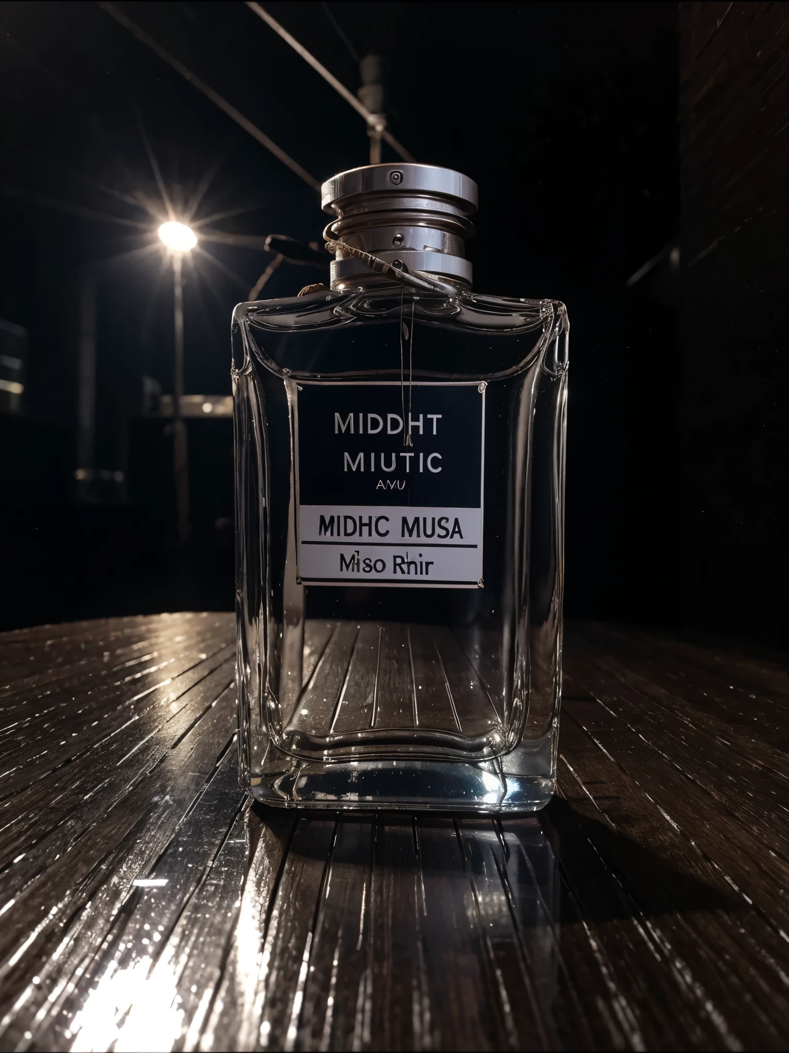 crie um perfume baseado na musica midnight rain da  