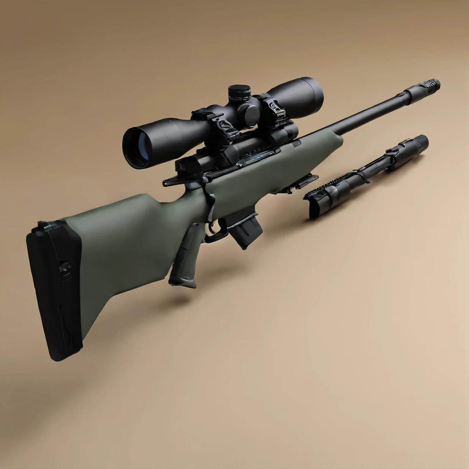 Create a sniper rifle