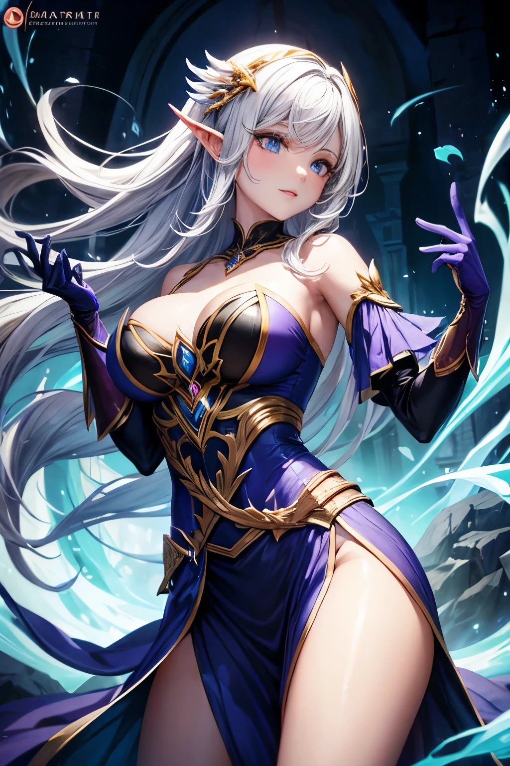 beautiful sorceress lady