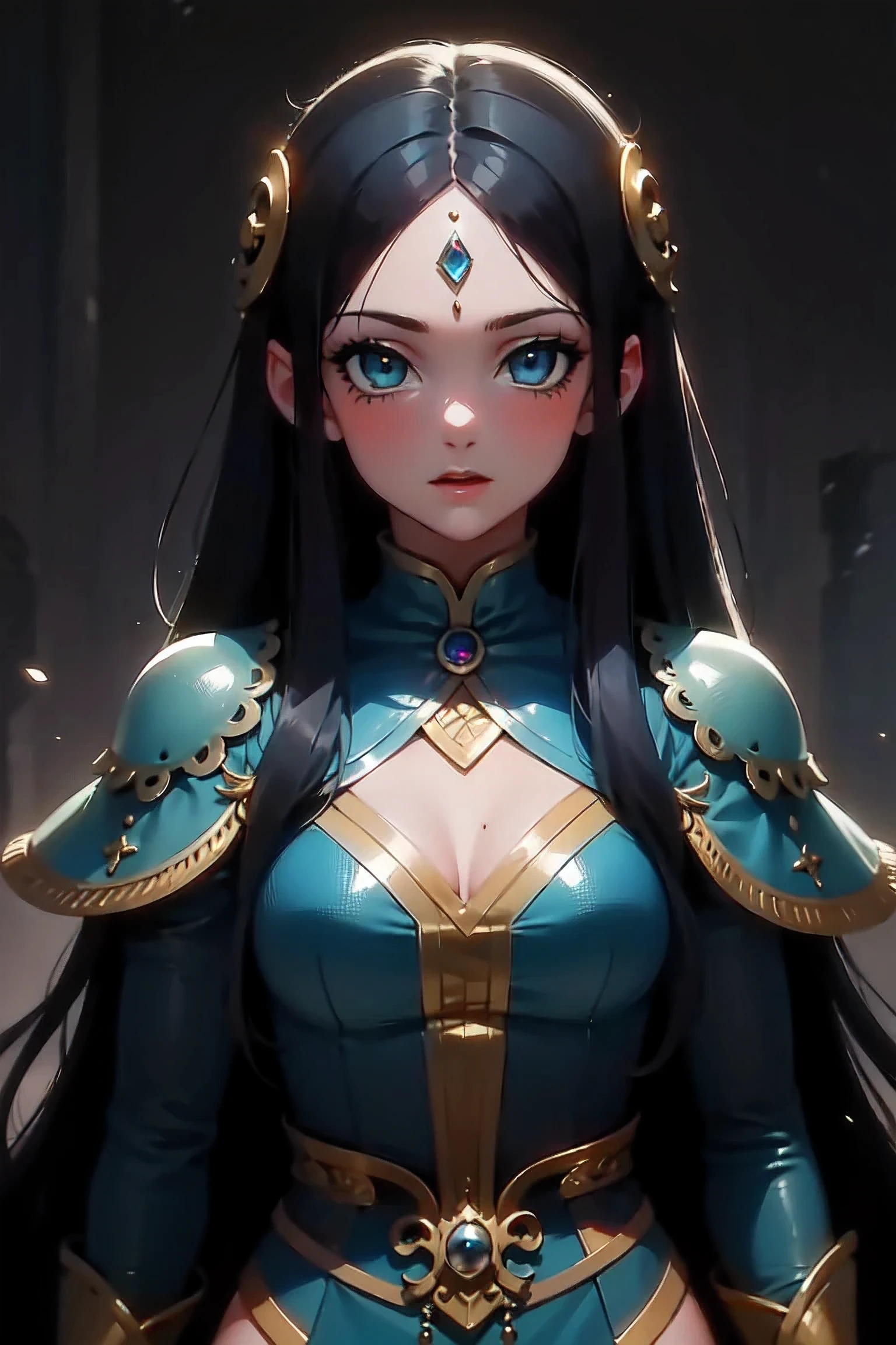 1 girl with long hair, I'm cute. ,Fantasy eyes