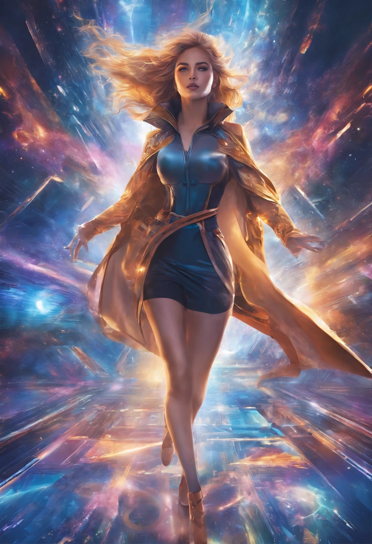 (best quality,4k,8k,highres,masterpiece:1.2),ultra-detailed,(realistic,photorealistic,photo-realistic:1.37),time travel device-equipped,time-leaping,beautiful girl,stunning portrayal of time and space,retro-futuristic outfit,mysterious atmosphere,glowing device,ethereal background,subtle glow,enigmatic beauty,sparkling eyes,breathtaking moments,graceful movements,mesmerizing gaze,blurred surroundings,time bending,shimmering colors,vibrant hues,epic adventure,unforgettable journey,endless possibilities,technological marvel,unseen dimensions,unraveling secrets,exhilarating leap,frozen moments,unfathomable future,dynamic composition,untold stories,unveiling mysteries,time capsules,unlocking the past,transcending boundaries,boundless imagination,revelation of truth,unleashing power,unpredictable twists,time continuum.
