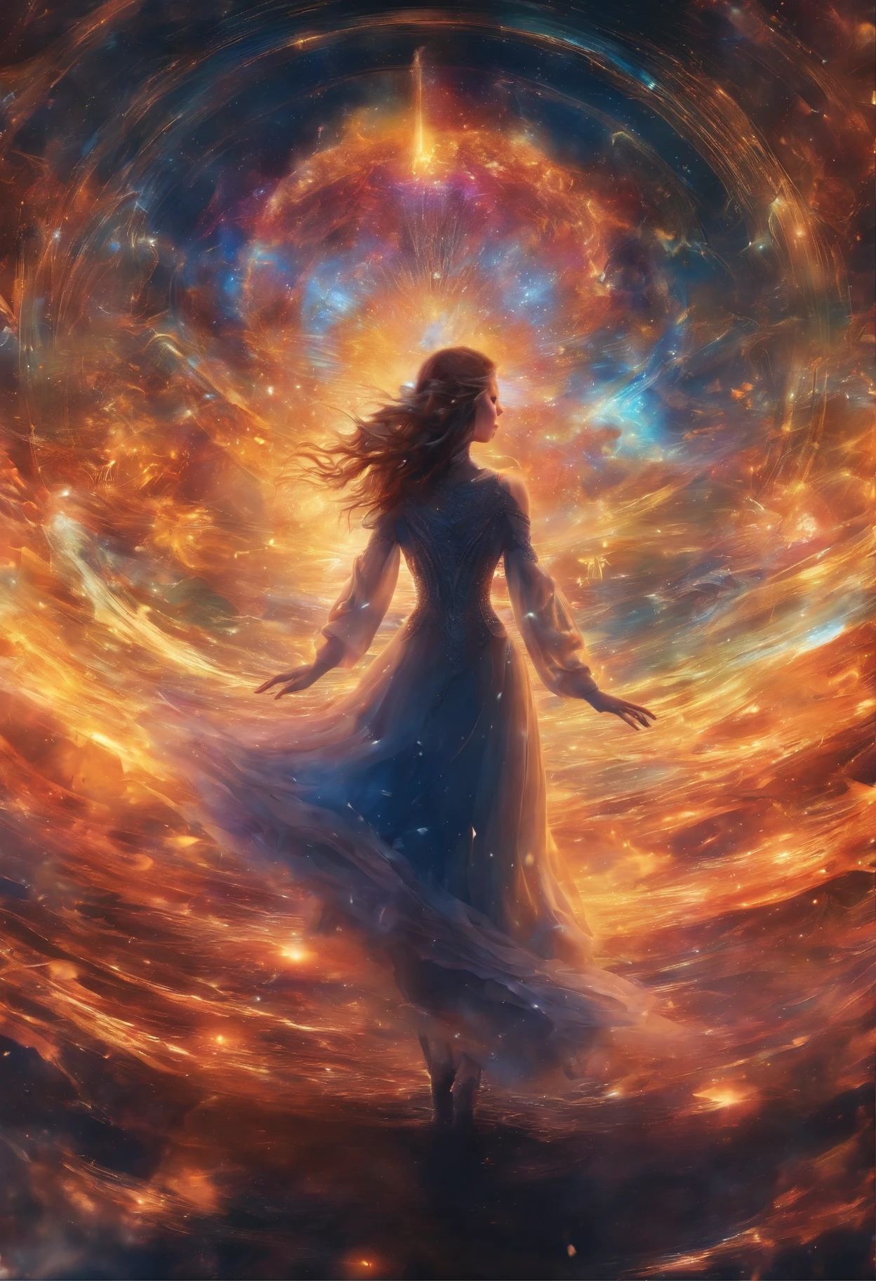 (best quality,4k,8k,highres,masterpiece:1.2),ultra-detailed,(realistic,photorealistic,photo-realistic:1.37),time travel device-equipped,time-leaping,beautiful girl,stunning portrayal of time and space,retro-futuristic outfit,mysterious atmosphere,glowing device,ethereal background,subtle glow,enigmatic beauty,sparkling eyes,breathtaking moments,graceful movements,mesmerizing gaze,blurred surroundings,time bending,shimmering colors,vibrant hues,epic adventure,unforgettable journey,endless possibilities,technological marvel,unseen dimensions,unraveling secrets,exhilarating leap,frozen moments,unfathomable future,dynamic composition,untold stories,unveiling mysteries,time capsules,unlocking the past,transcending boundaries,boundless imagination,revelation of truth,unleashing power,unpredictable twists,time continuum.