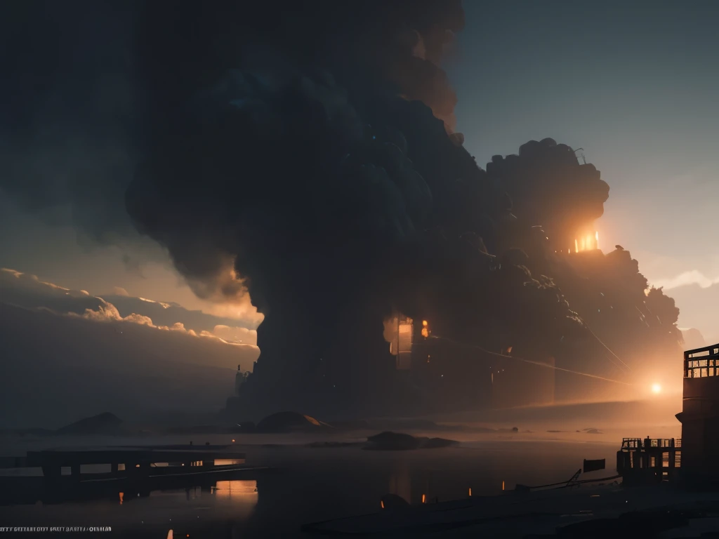 dieselpunk, (Atmospheric volumetric fog:1.1), (Masterpiece:1.4) (Illustration:1.2) (Best quality:1.4) (8K) (HDR) (wallpaper) (cinematic lighting) (sharp focus) (difficult)