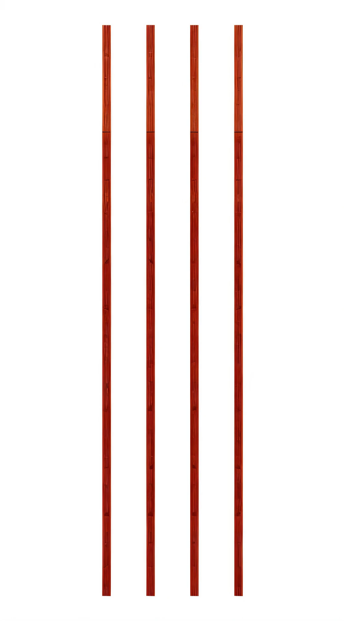 glossy red wooden structure,red wooden sticks,Smooth surface,Shiny texture,High-quality material,saturated color,clear edges,definitely detailed,Exquisite Craftsmanship,spectacular appearance,Bold and bright,structural integrity,Sleek design,modern Art,modern Art,luxury decor,masterfully crafted,meticulous attention to detail,flawless completion,elegant simplicity,exquisite composition,perfectly polished,Artistic Grace,Uncompromising quality,impressive art installation,Symmetrical patterns,a fascinating combination of shapes and lines,striking visual impact,Aesthetic appeal,Balanced proportions,playful arrangement of elements,Harmonious color scheme,creative composition,Expressive form,integrated patterns and textures,immersive visual experience,Visually stunning,the result of painstaking work