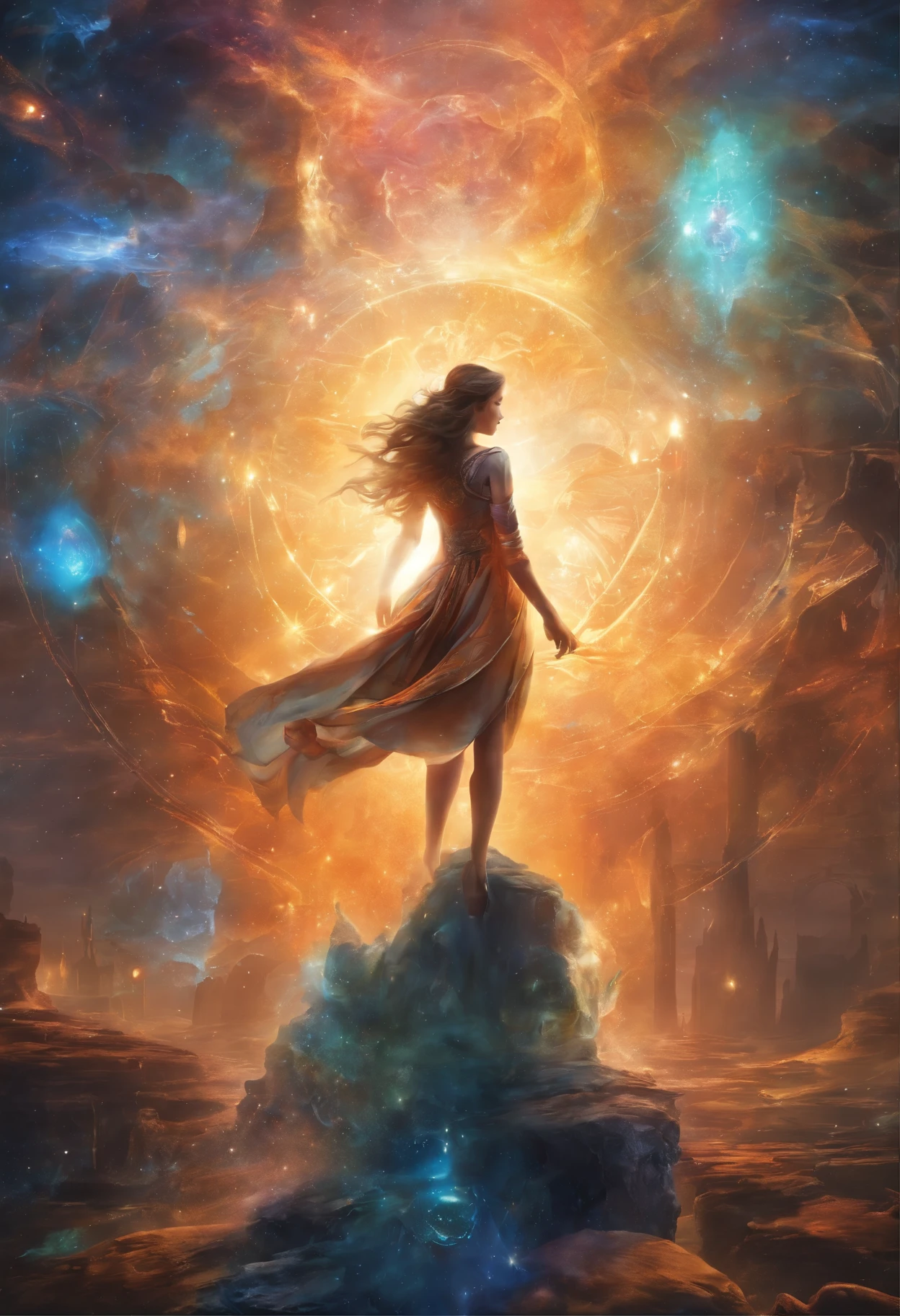 (best quality,4k,8k,highres,masterpiece:1.2),ultra-detailed,(realistic,photorealistic,photo-realistic:1.37),time travel device-equipped,time-leaping,beautiful girl,stunning portrayal of time and space,retro-futuristic outfit,mysterious atmosphere,glowing device,ethereal background,subtle glow,enigmatic beauty,sparkling eyes,breathtaking moments,graceful movements,mesmerizing gaze,blurred surroundings,time bending,shimmering colors,vibrant hues,epic adventure,unforgettable journey,endless possibilities,technological marvel,unseen dimensions,unraveling secrets,exhilarating leap,frozen moments,unfathomable future,dynamic composition,untold stories,unveiling mysteries,time capsules,unlocking the past,transcending boundaries,boundless imagination,revelation of truth,unleashing power,unpredictable twists,time continuum.