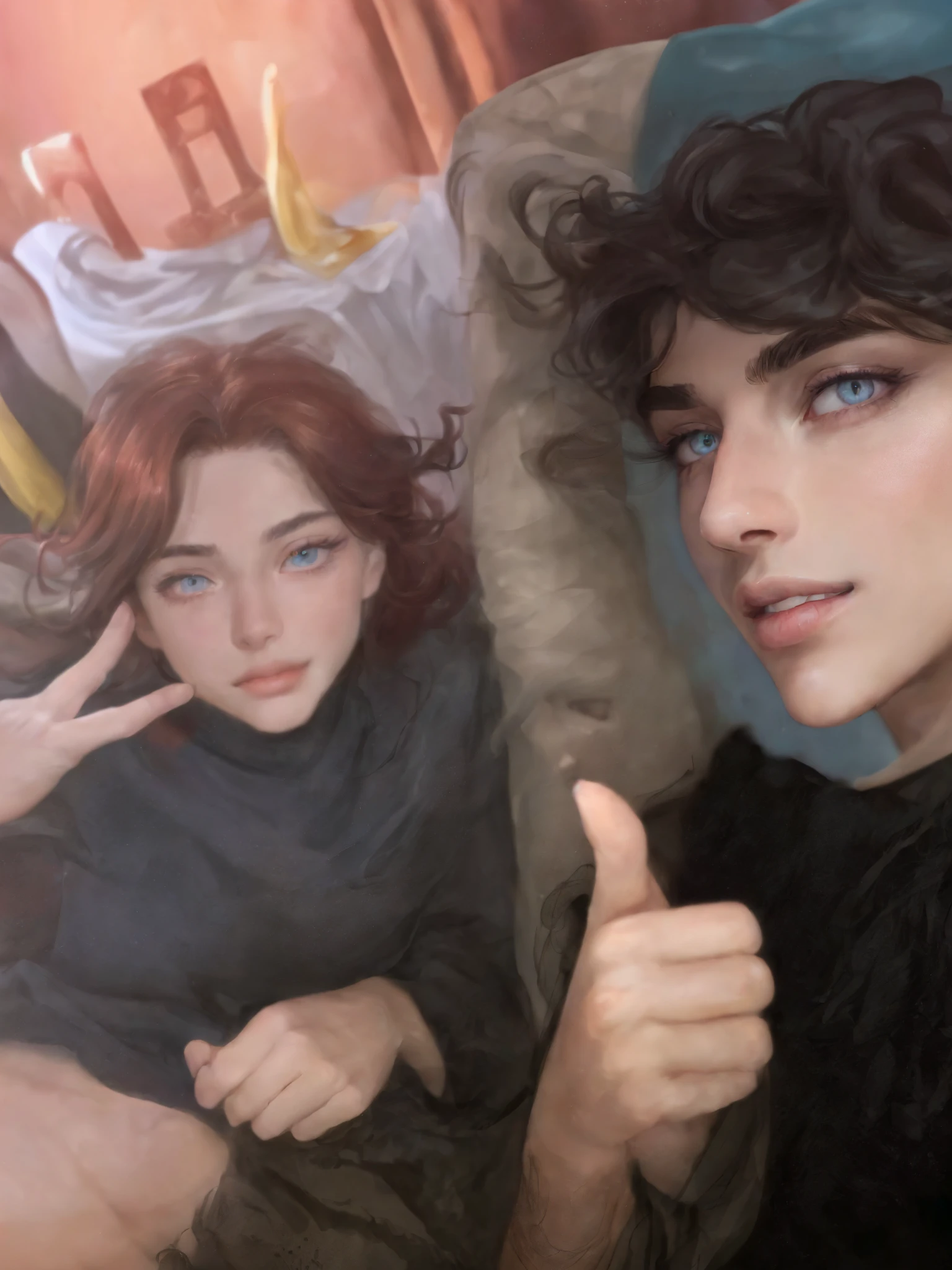 (best quality,realistic),(beautiful detailed face,longeyelashes),(handsome detailed boy, flawless skin),(perfectly shaped jawline),(captivating eyes,perfectly shaped eyes,deepeyebrows),(heart-melting smile,perfectly shaped lips),(perfectly sculpted nose), (mesmerizing gaze), (charming and confident),(stylish outfit),(beautifully styled hair),(natural light),(vivid colors),(soft and warm color palette)