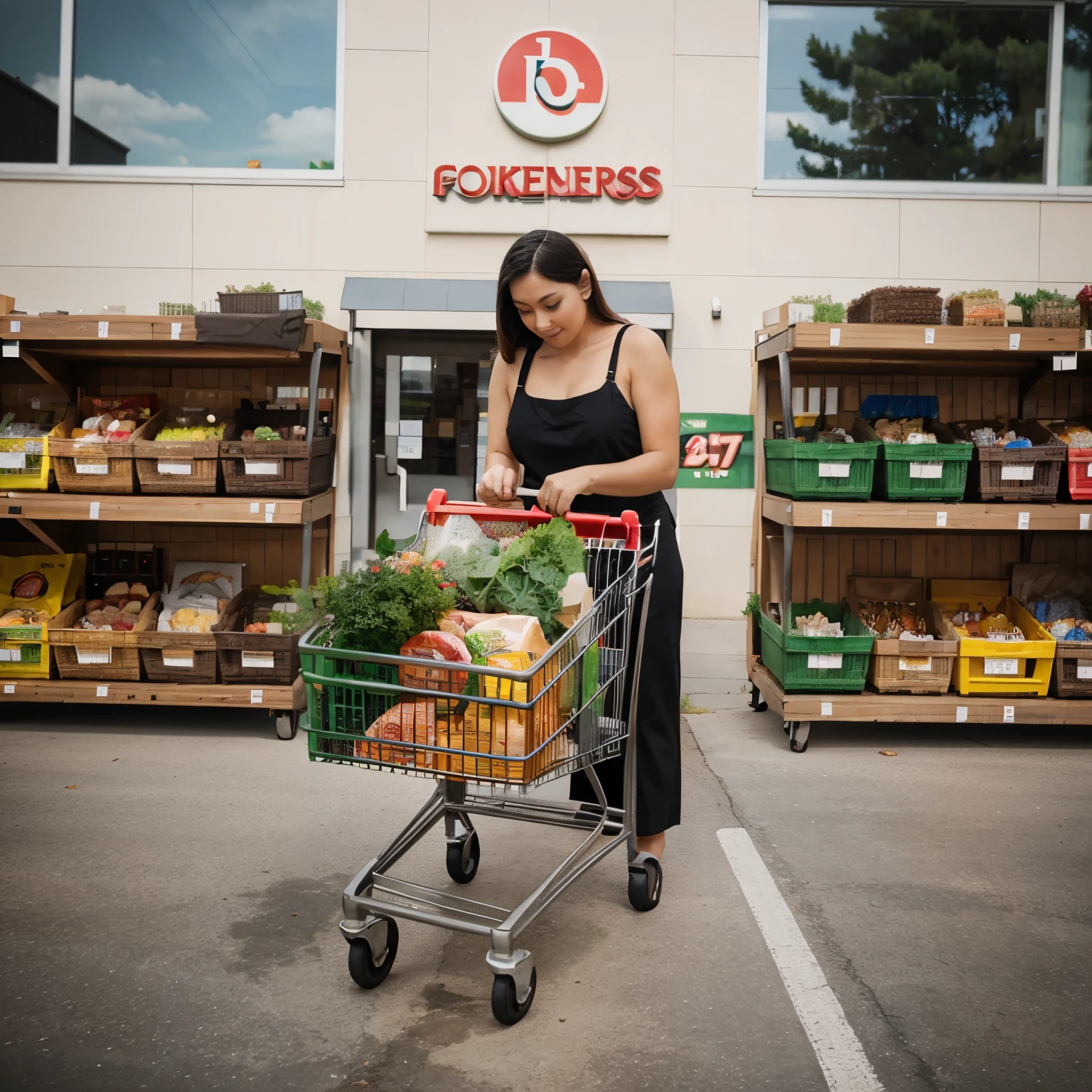 Give me a logo for my grocery store business