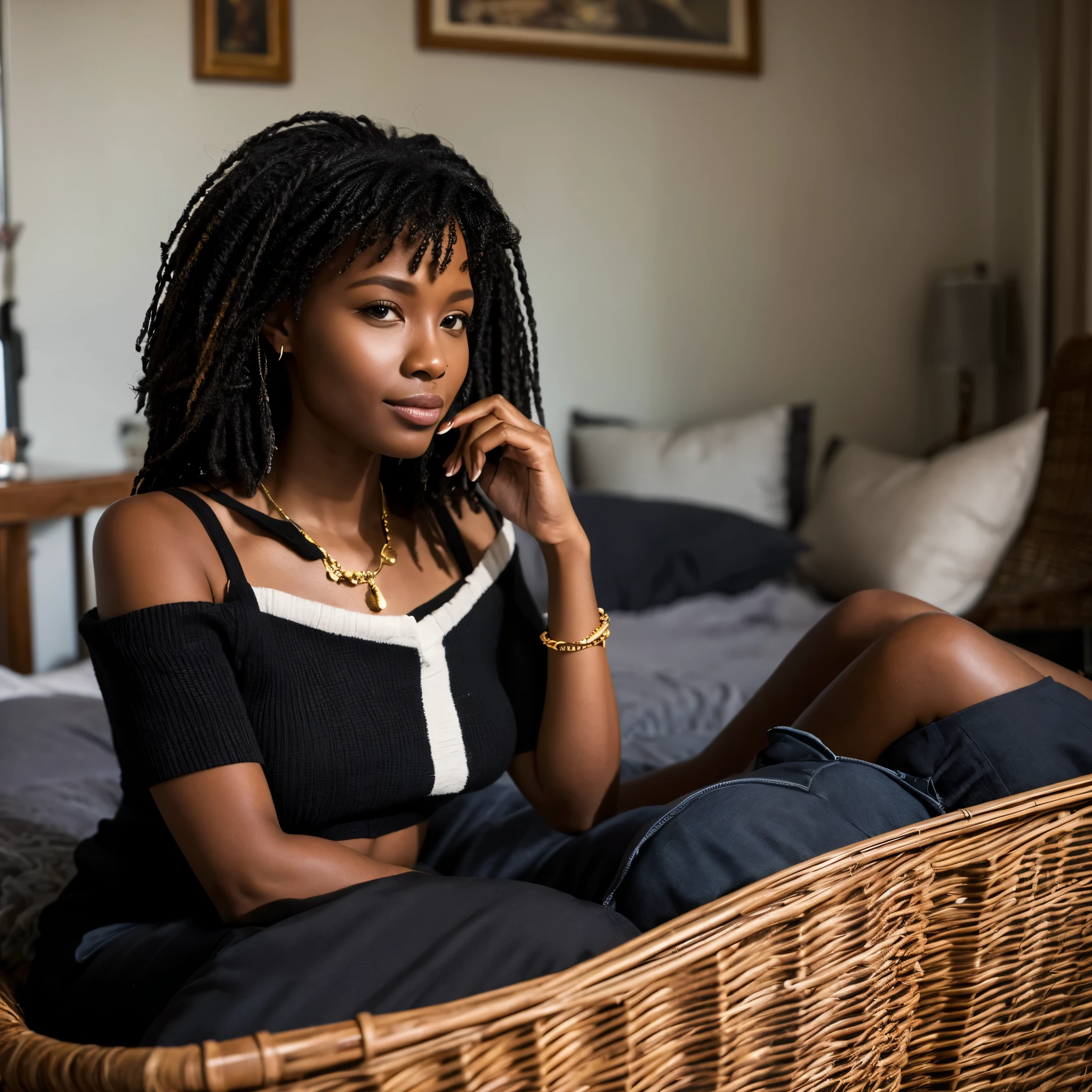 Create a black woman