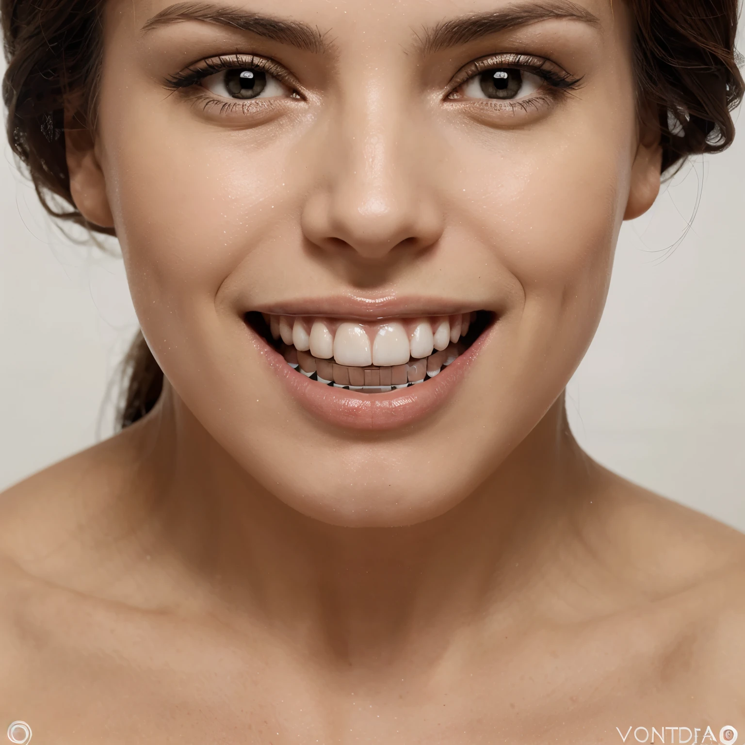 Genera un logotipo plano de estilo vectorial  de un diente que representa la odontology con la palabra "odontology" debajo.