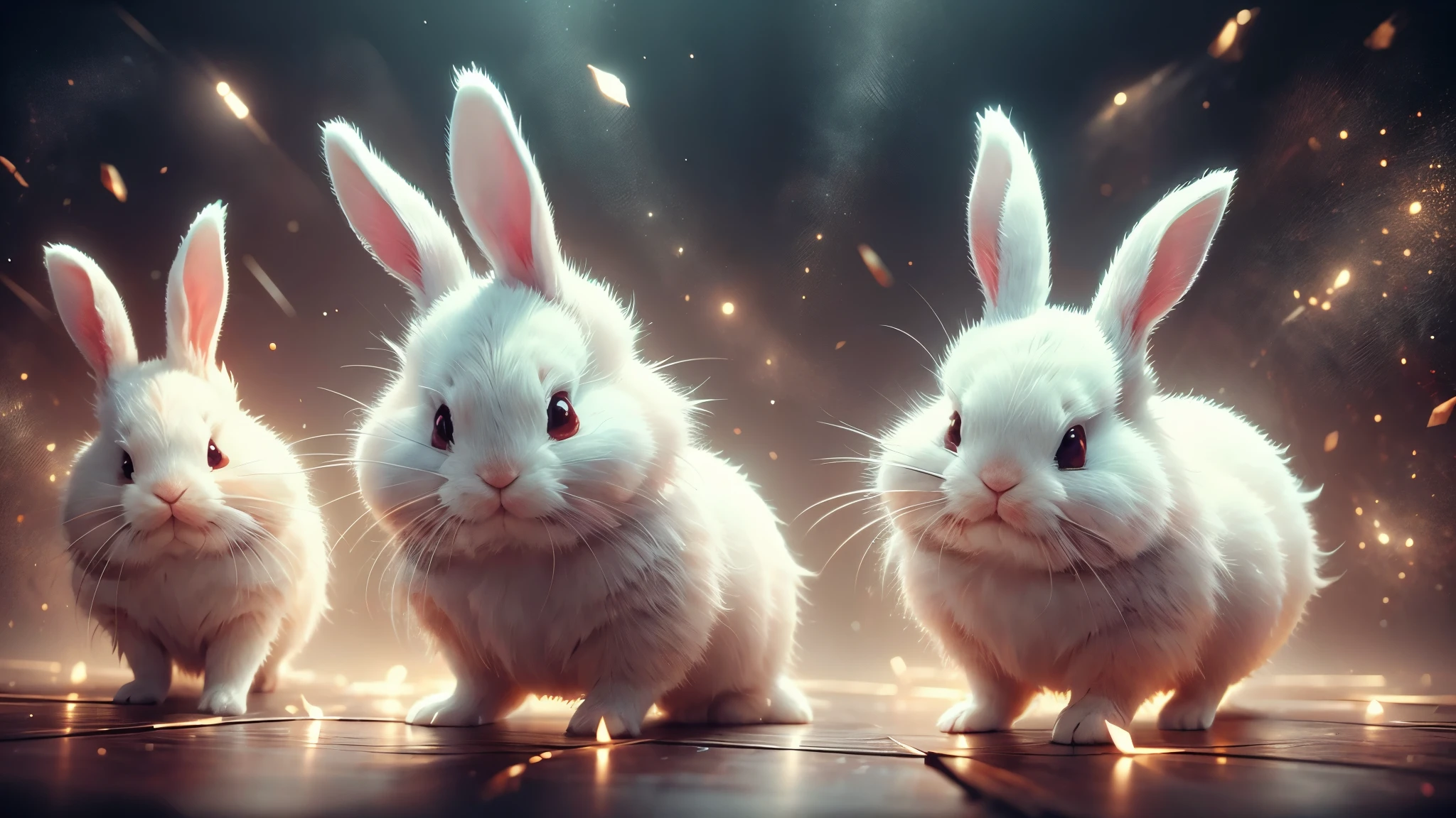 (master piece), 8k, best quality, cute rabbits