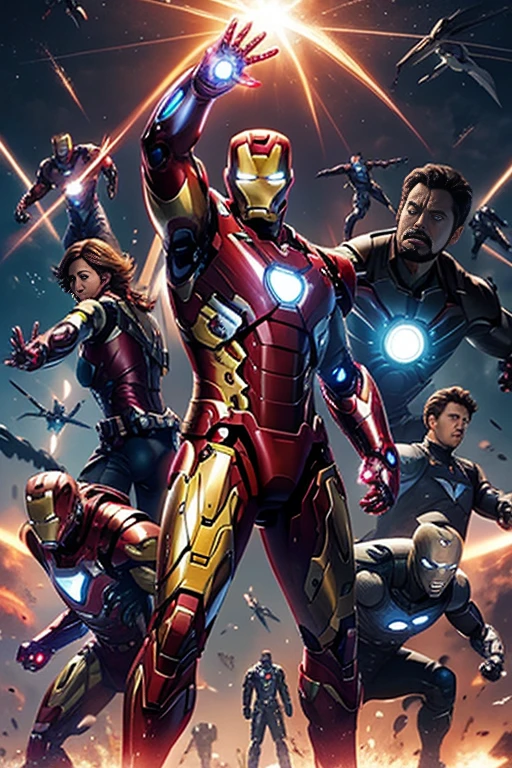 Iron Man is a member of the Avengers, a team of Earth's mightiest heroes. Imagine a story where Iron Man must assemble a new team of heroes to take on a threat that the Avengers can't handle.