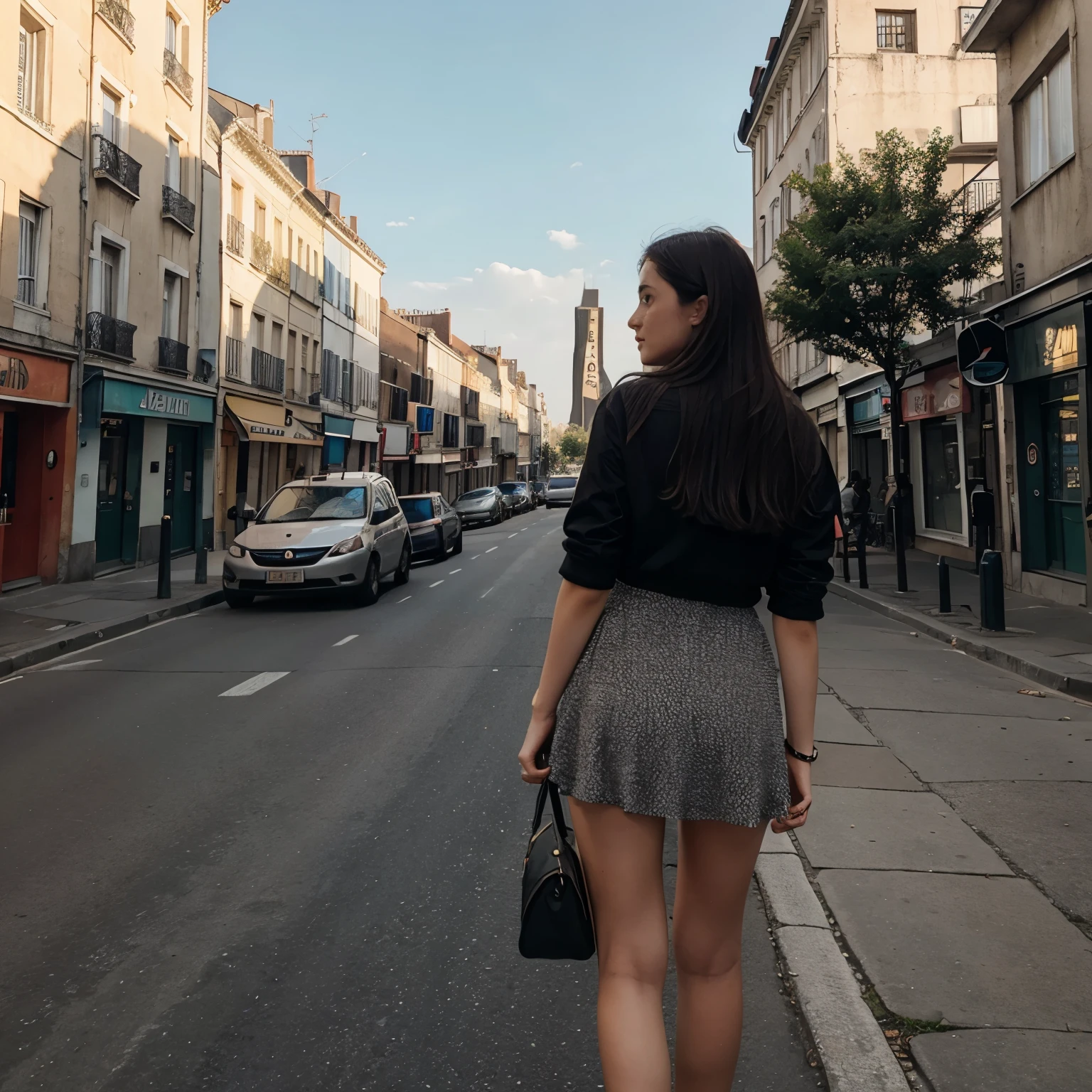 (YES NSFW), Girl wears a medium red skirt, windyupskirt, wind moves skirt showing her perfect ass. Visible buttocks, ((extreme detail)), (ultra-detailed), best quality, ultra high res, (8k, RAW photo, masterpiece, realistic, photorealistic:1.4), 8k uhd, dslr, absurdres, ray tracing, high quality texture, intricate details, detailed texture, finely detailed. Photo of a girl. She runs. She runs down the streets of Matera. Outdoor in Sassi of Matera. Matera's Cathedral in background. Beautiful perfect face. smooth skin, real pores, from behind, looking back at the viewer, best quality, fine details, {{masterpiece, best quality, extremely detailed CG, unity 8k wallpaper, cinematic lighting, lens flare}}. [The character (complete) is surrounded by mist, evoking a mysterious and eerie atmosphere. The lighting is dark and atmospheric, with a red smoke adding a touch of sinister ambiance. Best quality image, with a resolution of 4k and HDR enhancement, showcasing the utmost level of detail and realism, full body shot:1.5]. [8K, Best Quality, Ultra High Resolution, (highly detailed CG unity 8k wallpaper), (best photo), (best shadows), isometric 3D, octane rendering, ray tracing, highly detailed, (Best quality, 4K, 8k:1.2), absurdity, ultra detailed, (realistic, photorealistic, photorealistic:1.37), complex parts, HDR, (complex parts:1.12), (hyper detailed, hyper realistic, Soft lighting, spicy:1.2), (complex parts, Hyper detailed:1.15). Blurred foreground. (backlit), masterpiece, high quality, brightness, chromatic aberration, 8k uhd, foggy smoke, shadows, contrast, clear sky, (warm hue, warm tone), high details, natural reflections].