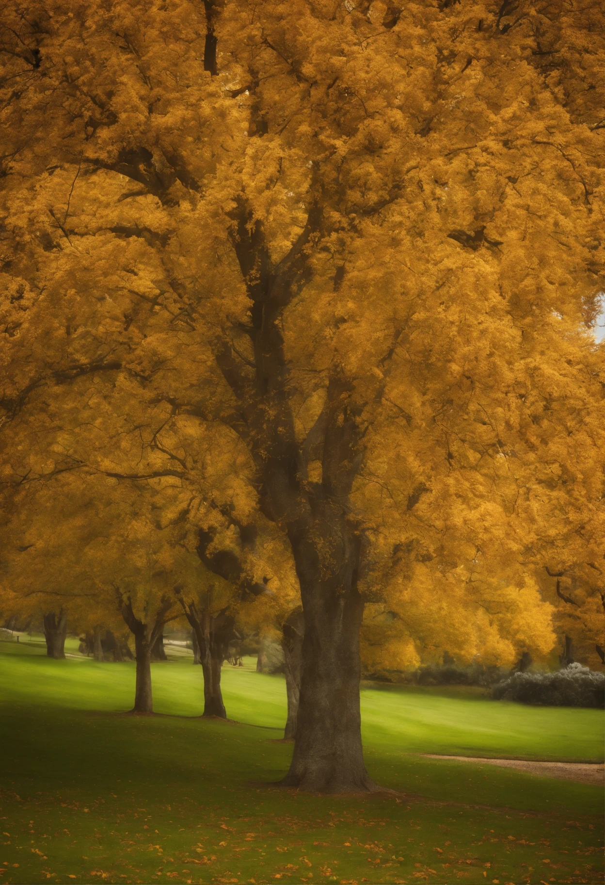An image of a tree with changing leaves in all seasons of the year, desde la primavera hasta el invierno, symbolizing the continuous process of evolution and personal growth over time.