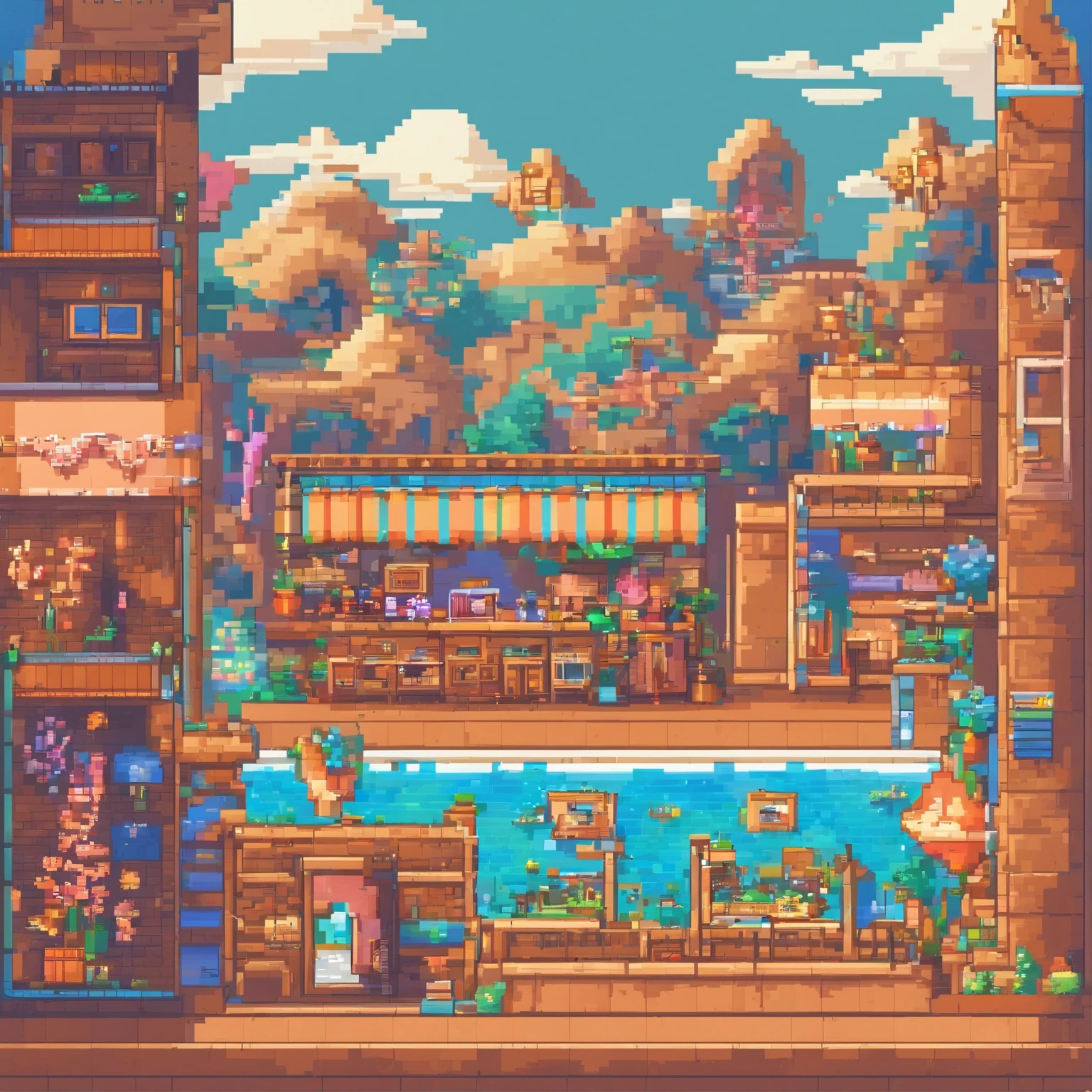 best quality, beautiful pixel art AND beautiful pixel art AND beautiful pixel art
