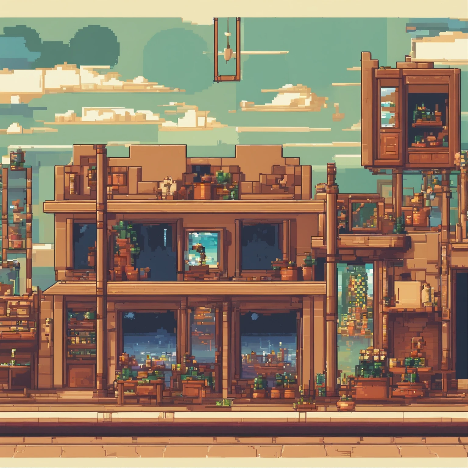 best quality, mysterious pixel art AND mysterious pixel art in mysterious pixel art