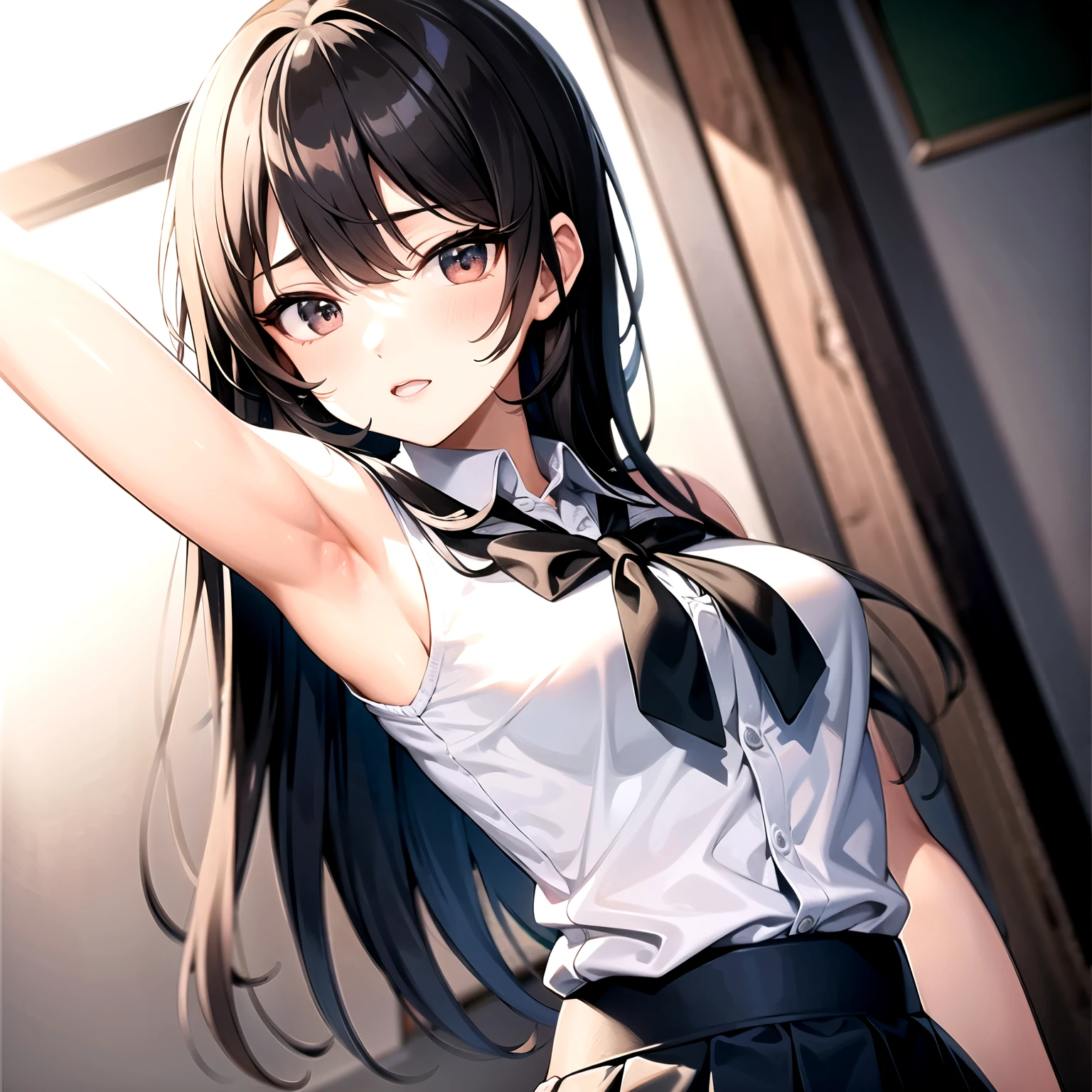 ((Biologically correct limb count))、(( 顔を含むwhole body写真))、4K、((Standing position))、masterpiece、((Symmetrical facial features))、Eye for detailed depiction、Beautiful woman、Excellent style、Beautiful clavicle、Beautiful feet、Beautiful Hands、Slender body、(Small Ass、Thin thighs)、(High heels)、Detailed depiction of the face、Small earrings、necklace、(shirt、(Block pleated skirt))、Glancing sideways、Great background、Low Angle、Reading a book、whole body、Attractive legs