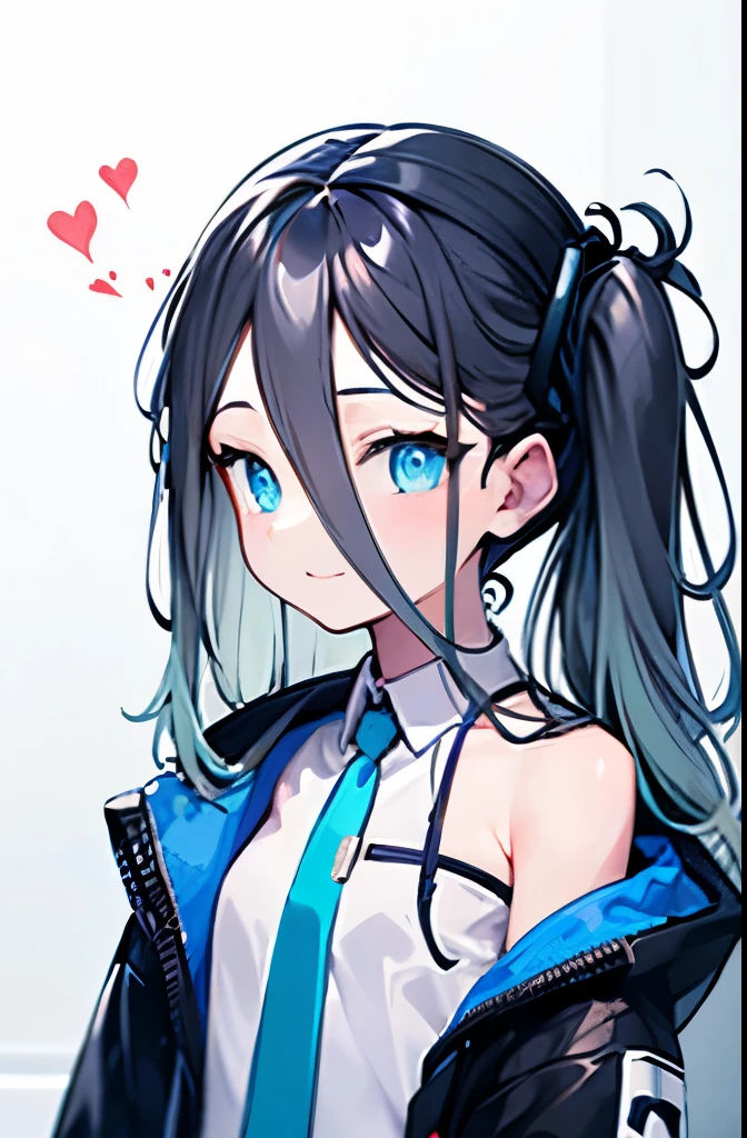 blue hair