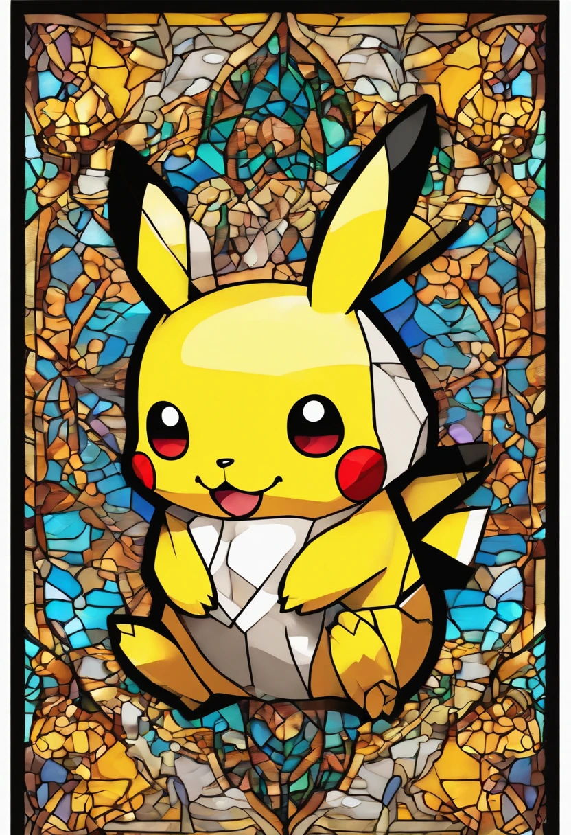 Pikachu is the embodiment of shining lightning.、He&#39;s the only one dancing in front of the candy store.。The lightning-shaped tail expresses the complex refraction of light.、Exudes an otherworldly beauty。Vibrant colors and exquisite detailaking this image a truly mesmerizing work of art.。Nostalgic style and bright colors、High resolution、high detail、surreal style、octane render、Unreal Engine 5 style、3D model、8 k、HDR