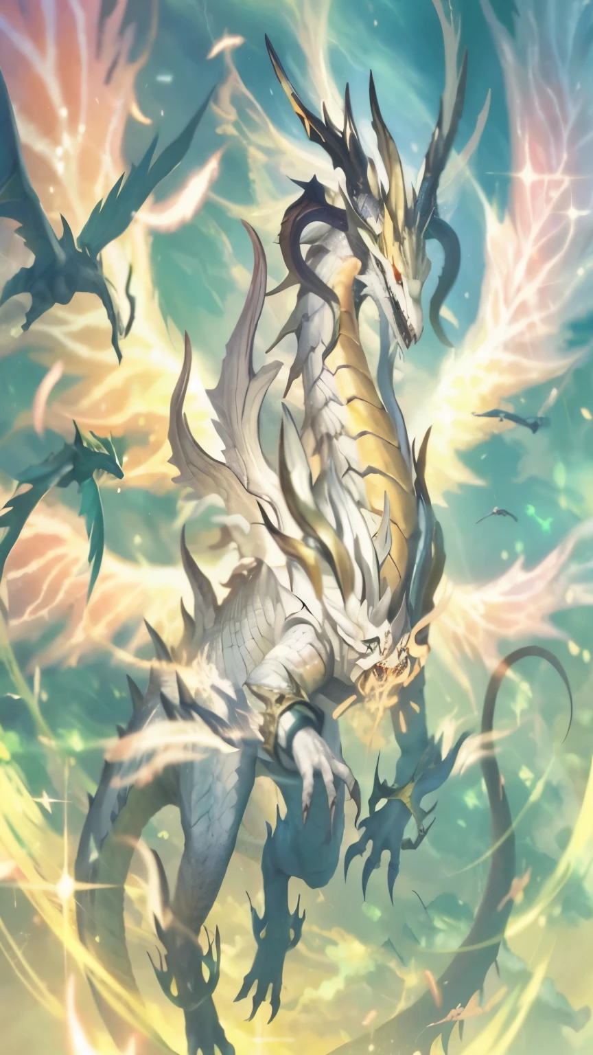 pokemon mundo de warcraft fondos de pantalla, colossal dragon as background., Dragon legendario, Colossal dragon in the background., storm dragon, great mystical winged serpent, epic dragon, in an epic and intricate oroboros, Dragon de Cristal, soft draconic traits, dragon shooting art, dios de los dragones, Soft and delicate draconic features, dragon lord, Lightning Dragon Attack, dragones ultraterrestres