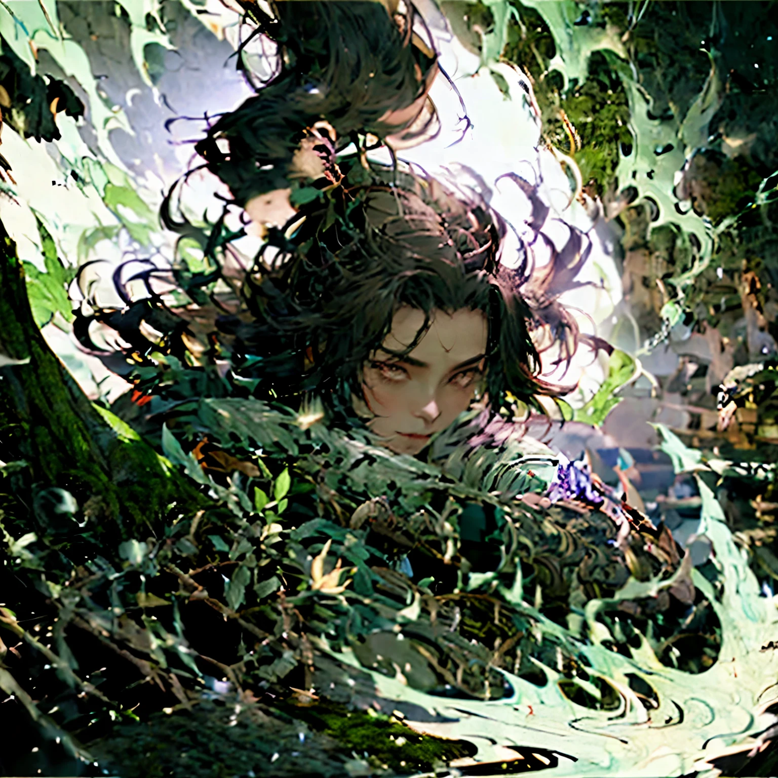 A female sage of the forest that with the mage power and bow can stop the monster