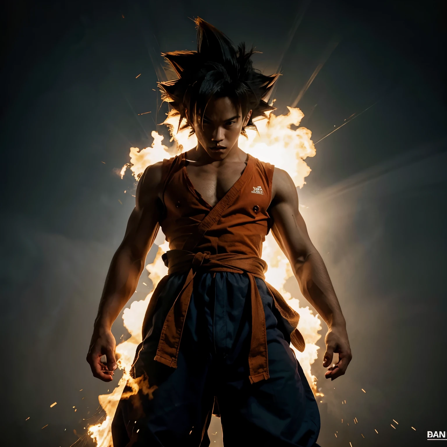 Faz uma imagem do goku