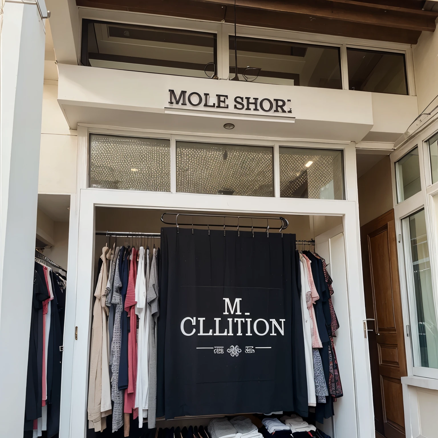 Make logo of cloth store name “M3 COLLECTION”