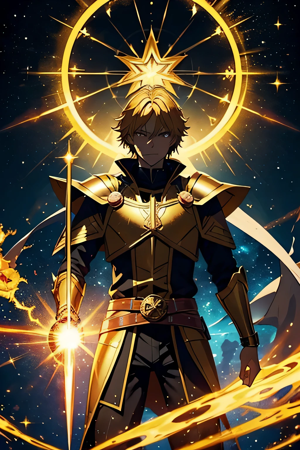 Golden hero:
Arthur the Radiant, legendary knight, whose weapon glows brighter than the sun and deals fatal blows to enemies.
Below the Star Mage, The Mighty Wizard, whose spells come from the very depths of space and tear apart space-time.
Demitry the Mad, master of metamorphosis, capable of transforming himself and his opponents into various forms and entities.