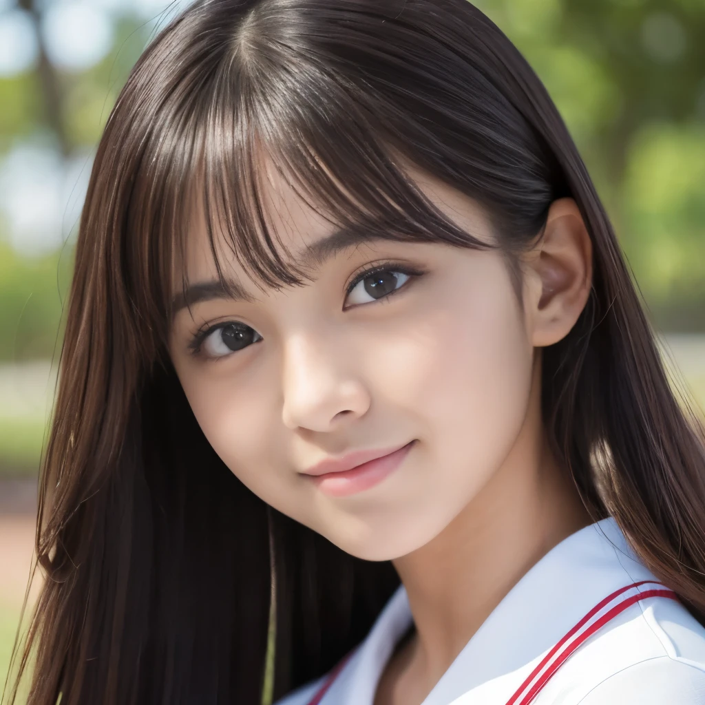 Best-quality, Masterpiece, Ultra-High-Resolution, (Photorealistic:1.4), Raw-Photo, 1girl, the
most famous Japanese idol, wearing only tennis-uniform, extremely cute face like the most popular Japanese idol, extremely beautiful big-eyes, extremely beautiful hair, extremely beautiful skins, extremely beautiful long-eyelashes, extremely beautiful lips, innocent-smile