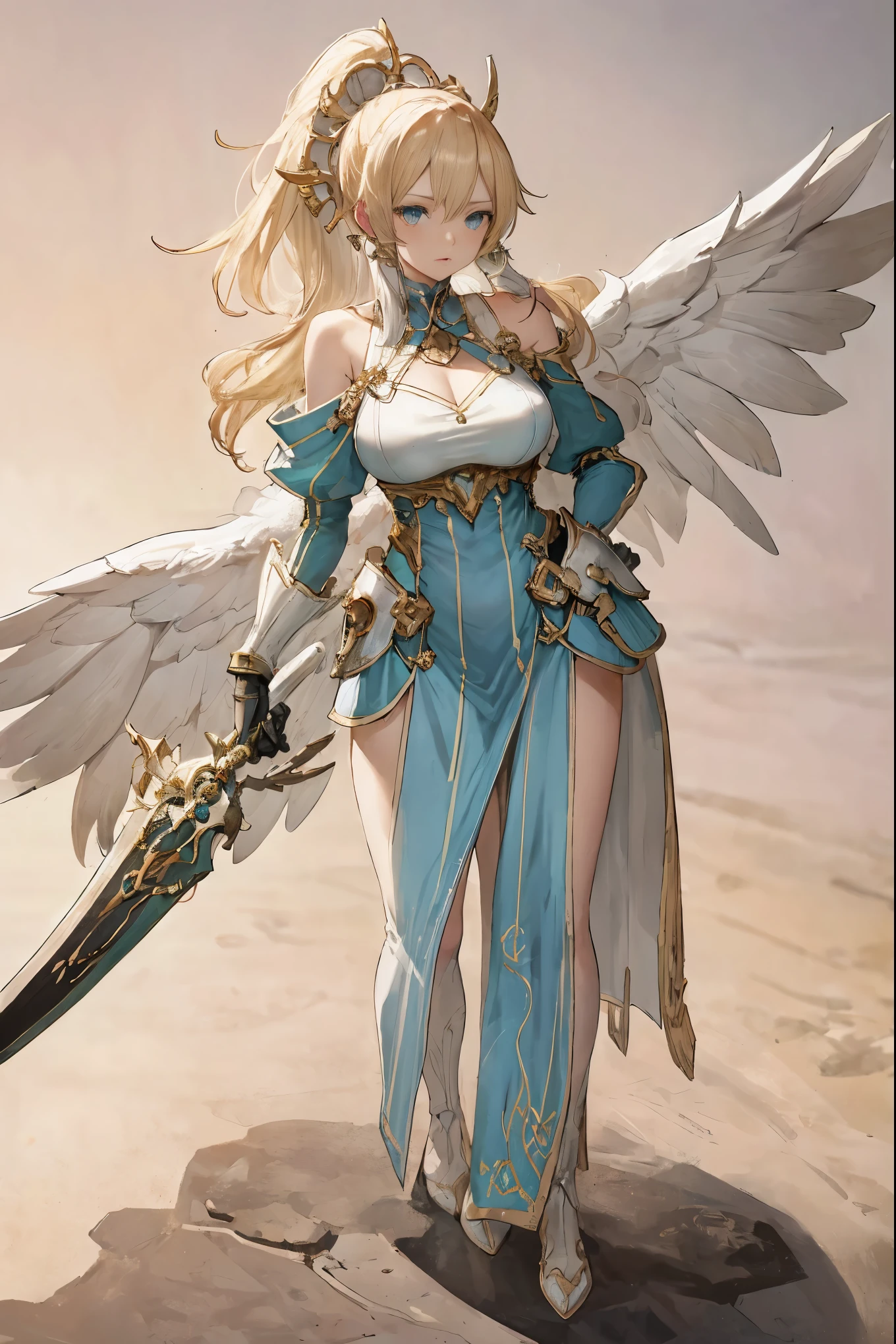 combat mecha，（blonde girl），(huge ponytail),shining blue eyes，blue light energy long sword，Milky Way，mechanical and sophisticated，（（blonde beauty））public details，mecha wings，elegant，blue mecha，blue shining eyes，（stocking heels），land，mechanical and sophisticated，public detailecha wings，elegant，wood々，I have hands and feet，diagonal，diagonal，Hugeness，Wind，It&#39;s hazy，Mecha&#39;s eyes glow blue，blue mecha，blue shining eyes，Holding a sword of delicate light energy，null，mechanical and sophisticated，public details，Huge mecha wings，elegant，wood々，I have hands and feet，diagonal，diagonal，Hugeness，Baiyun，It&#39;s hazy，Mecha&#39;s eyes glow blue，public details，Winds of the future，sacred，cavalier，combat mecha，shining blue eyes，blue delicate sniper rifle，null，mechanical and sophisticated，public details，Huge mecha wings，elegant，wood々，I have hands and feet，diagonal，diagonal，Hugeness，Baiyun，It&#39;s hazy，Mecha&#39;s eyes glow blue，public details，Winds of the future，sacred，cavalier，My face looks clean，face wearing mask armor，master painting，best quality，official art，very detailed CG Unity 8K 壁紙，brighter light，（particles of light，（figure）（color）good looking，Impeccable，（（graphic painting）），（heavier stroke）），（thick line），best image quality，master painting，filigree，long eyelashes，（（（silhouette））），very detailed背景，tulip，banana leaf，lily，dew，date palm flower，Ryu，pale white off shoulder dore sotho sunlight，（people々close-up of），（（超highest quality））， （（とてもmasterpiece））， （（super detail：1.4））， （（Surreal realistic 3D））， dragon warrior girl， Machine body， Dynamic action poses in battle scenes， Very complex and heavy fighter mechanical weapons， 緻密でComplexスチームパンクと緻密なゴス**を融合させたオフショルダーファッション， Complexスチームパンクのヘッドギア， Very thin long mechanical boots above the knee， Fluttering lace flare mini skirt， 上向きの美しいbig breasts，somewhat long, Windになびく縦巻きの銀髪，Countless large shining spheres fly around，Many sparks intersect and fly，Countless neon signs rained down from the gesture that evoked magic.，Steampunk Factory，Complex and precise mechanical ruins，very dark night background，very dramatic and cinematic lighting。1peopleの***、night city、rain、kimono without sleeves、black haired、has a bloody weapon、looking at camera、Cherry blossoms are dancing，unusually resistant、blush、looks like it&#39;s in pain、shrine maiden、Valkyrie、angel wings、belly button、side boob barbosa、Complex、particles of light、thighs thighs thighs、shiny skin、perfect lighting、1peopleの***、looking at the viewer、winged hat、pelvic curtain、A smilee、(masterpiece)、(highest quality)、very huge breasts、porcelain skin、very long hair、wavy hair、royal sister，woman，Queen，wear a crown，周りには金colorの稲妻がたくさんあります，sitting on the throne，bangs cover eyes，black suspender socks，black lace top，，high jump，grab Arlan&#39;s leg，，black silk top，既婚woman，mother&#39;s，domineering，smile，the corners of the mouth are raised，red and gold eyes，black silk erotic underwear，black top，black silk gloves，I have a gorse tattoo on my chest and thigh.，腕には金colorの龍の鱗がたくさんある，首には金colorの龍の鱗がたくさんある，bright eyes，dragon eyes，Snake eye，erect pupils，服には金colorの縞模様がある，服には金colorの模様がある，靴下には金colorの模様が入っています，背の高いpeople物，胸の外側をdew出させる，Twisted blade hanging from shoulder，big breasts ，Has long dragon horns，巨大な金colorの龍の翼，巨大な金colorの龍の翼，胴体ほどもある巨大な金colorの竜の翼，体は巨大な金colorの竜の翼で覆われている，golden eyes，just a pair of wings，big wings，the biggest dragon wing,the biggest dragon wing，首には金colorの鱗がある，Fingers are golden dragon claws，golden dragon&#39;s extended tail、1peopleの***、night city、rain、kimono without sleeves、black haired、has a bloody weapon、looking at camera、Cherry blossoms are dancing，強力なhighest quality, (very detailed: 1.5), table top, 超A high resolution,(photo-realistic:1.4), 1 beautiful girl, cowboy shot, (wear battle armor:1.4), (Wear battle AR