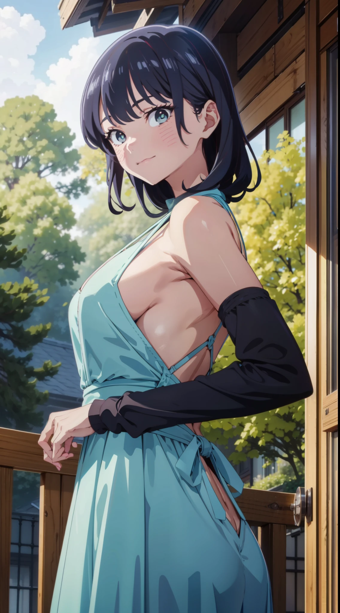 ,Kirschblütenwald, (Hohe Detailgenauigkeit:1 1), Raues Gesicht,dunkel blaue raute auf der stirn,natural skin, High quality, NSFW, Naruto Sakura,Ein rosahaariger,kurzes, detailliertes Haar,green eyes,(big :1.2,Auslaufen aus der Schulter,,(smil:1.2),Rot im Gesicht sein,(Spaltung:1.4),sexy Figur,Perfect bodygorgeous eyes, (detailliertes Gesicht und Augen), (Das Gesicht: 1 2), Noises,extra, Echtes Foto, ..................PSD, Lampenfilm-Fotografie, Scharfer Fokus, Kontrastreiche Beleuchtung, Empfindliche Haut, High Resolution 8K, Wahnsinnige Details, realistisch, Professionelles Fotoshooting, 8K UHD, Spiegelreflexkamera, Sanfte Beleuchtung, High quality, filmgrain, Fujifilm XT3,Zauberei,Partikel-FX,Arms behind the back, Sexy Halter Hollow Out Backless Chain Fishtail Dress