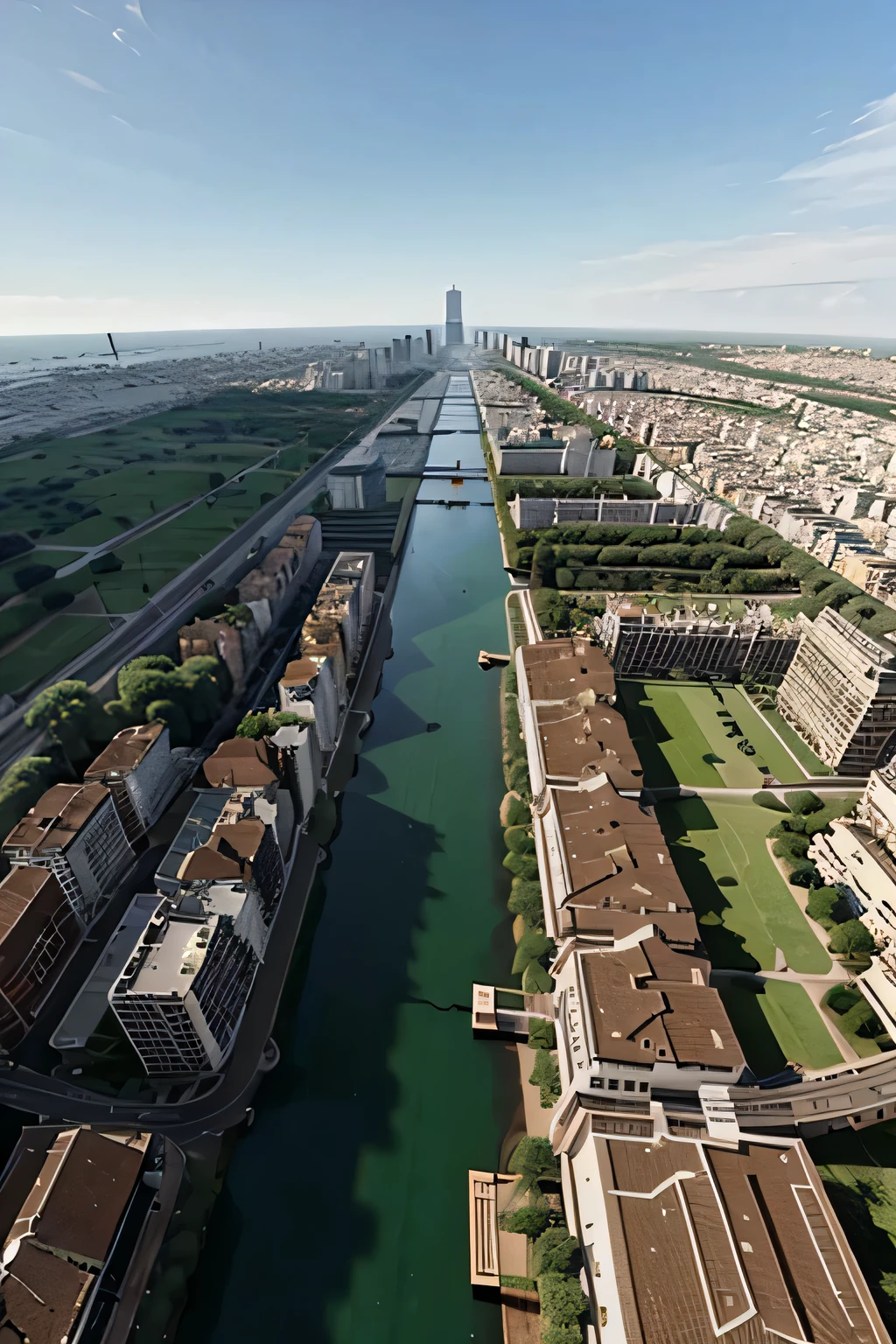 ciudad rodante en minecraft