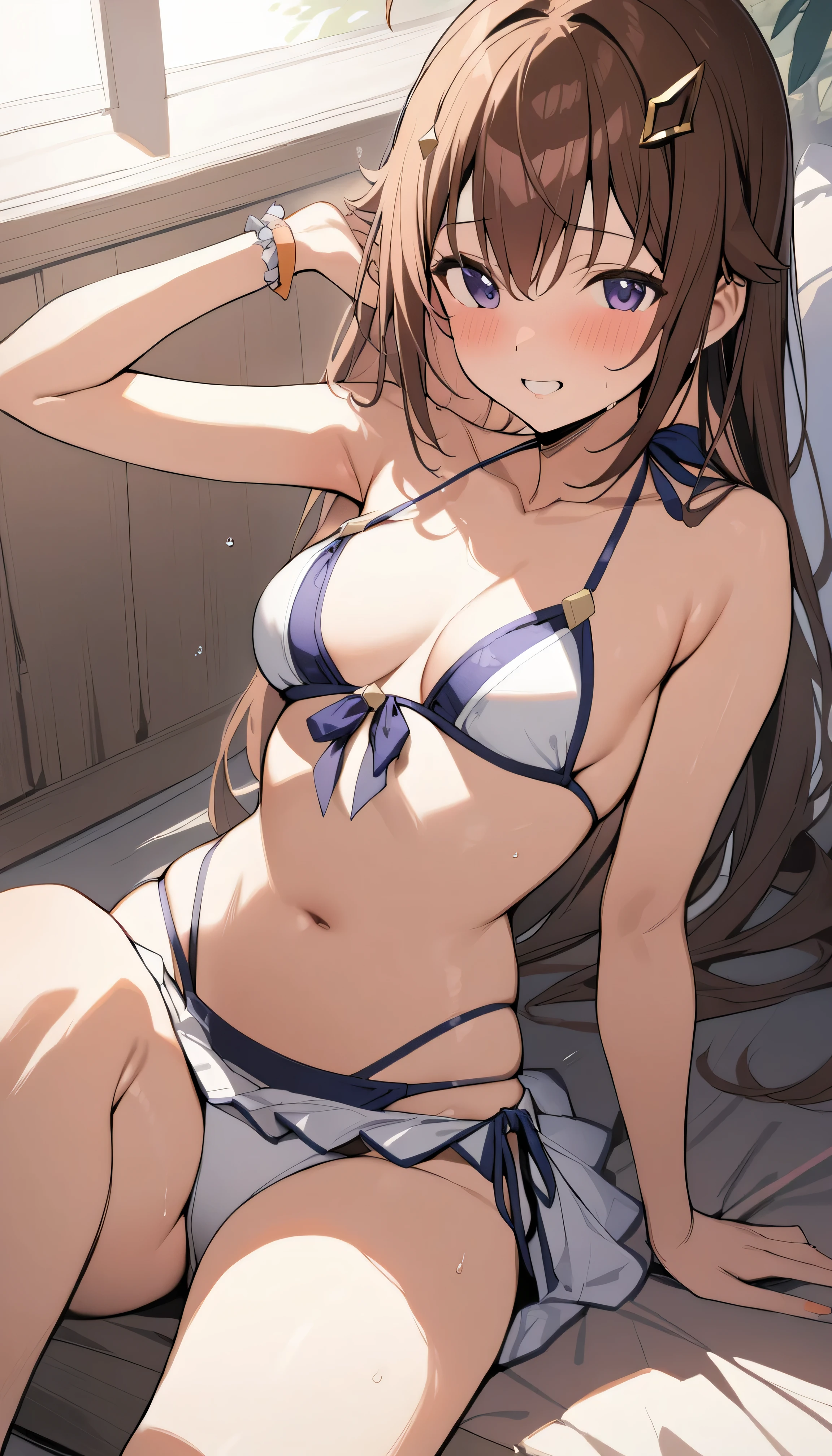 1girl, tokino sora, hololive, bikini, masterpiece, best quality, 