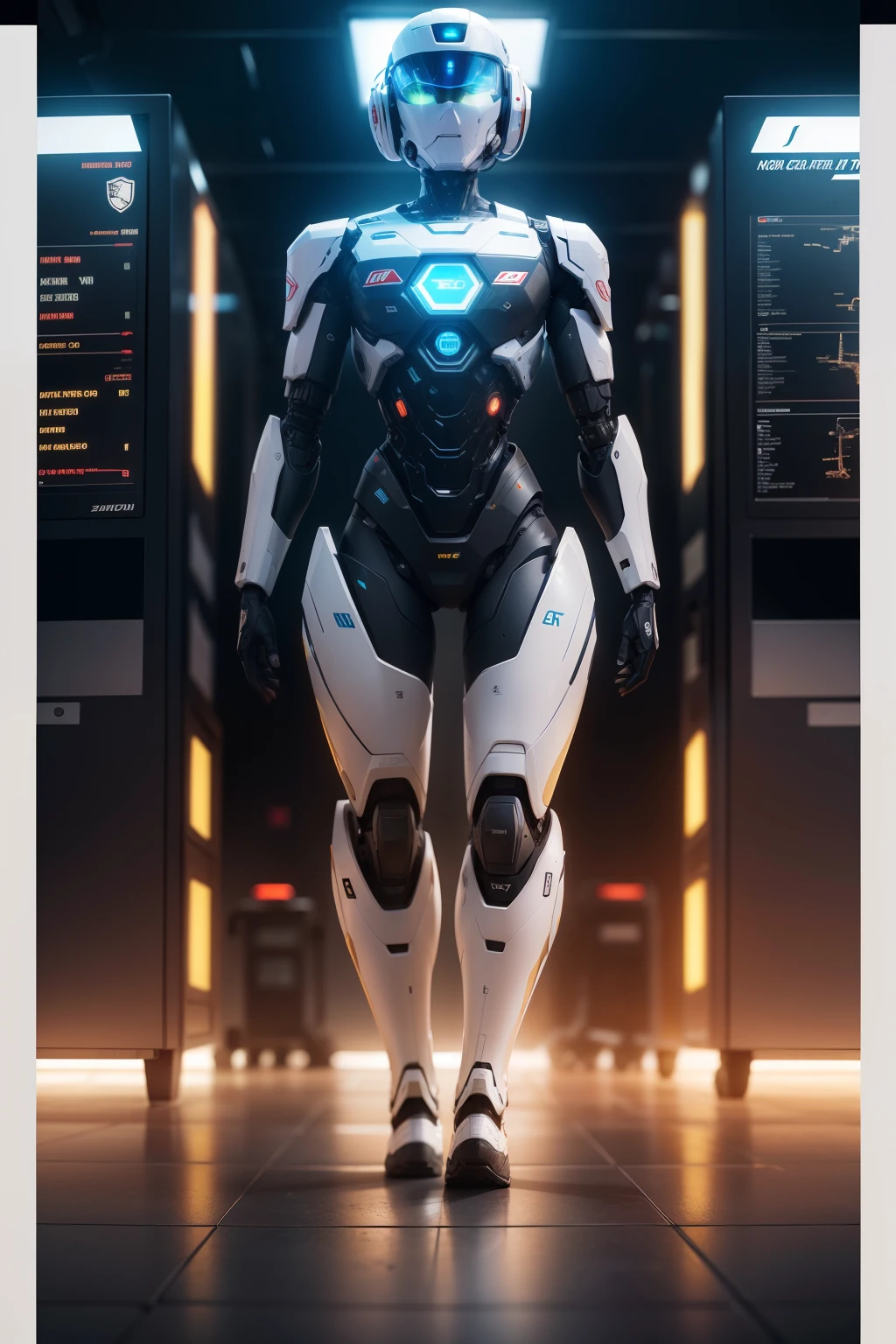 AI Intelligent robots, background transparent for easy composite, saved in PNG format, displaying real-time Flight status information.