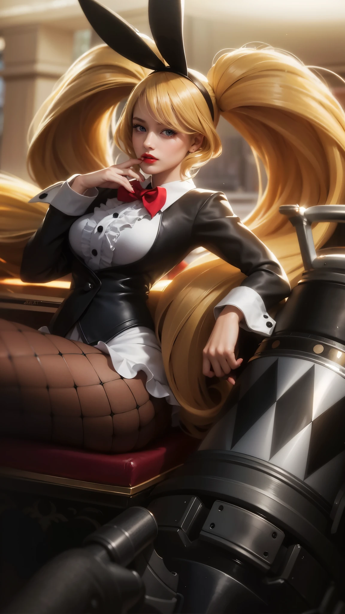 8k, ultra hd, ultra detailed texture, hyper realistic, masterpiece, detailed texture, detailed face, detailed skin, detailed lighting, (photorealistic:1.5), best quality, beautiful lighting, cinematic lighting, professional lighting, ultra highres, realistic, detailed hair, real hair, high quality, (realskin:1.5), extremely detailed, finely detail, ultra-detailed, 1girl, cute face, blonde hair, red lips glossy, blue eyes,