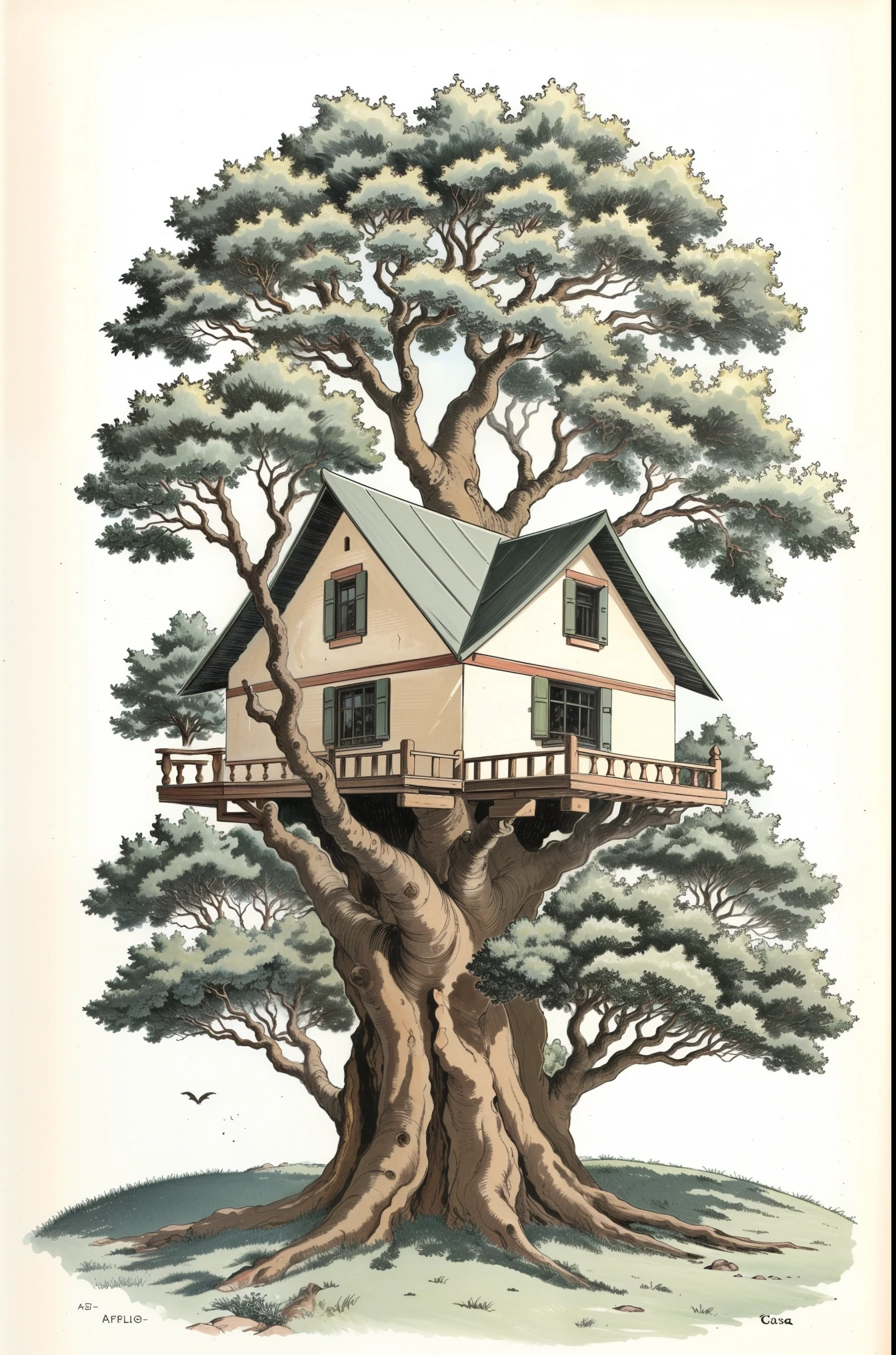 Casa en un arbol