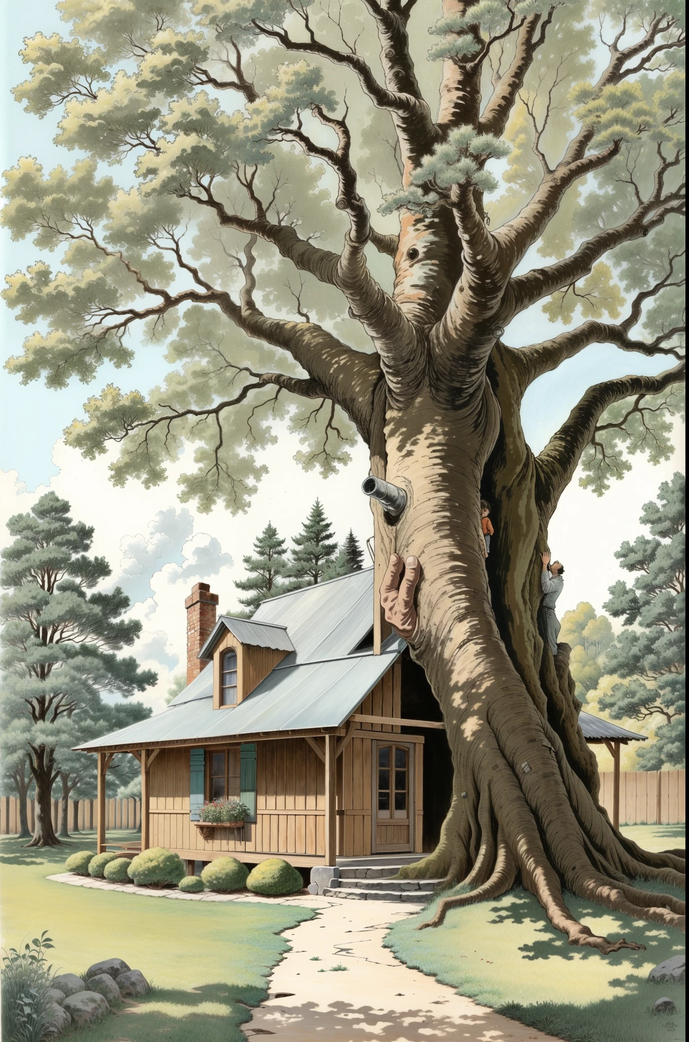 Casa en un arbol