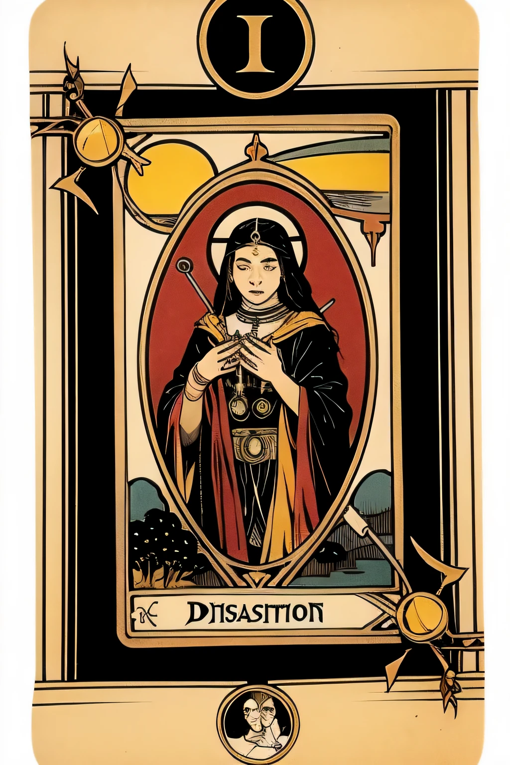 Tarot card division