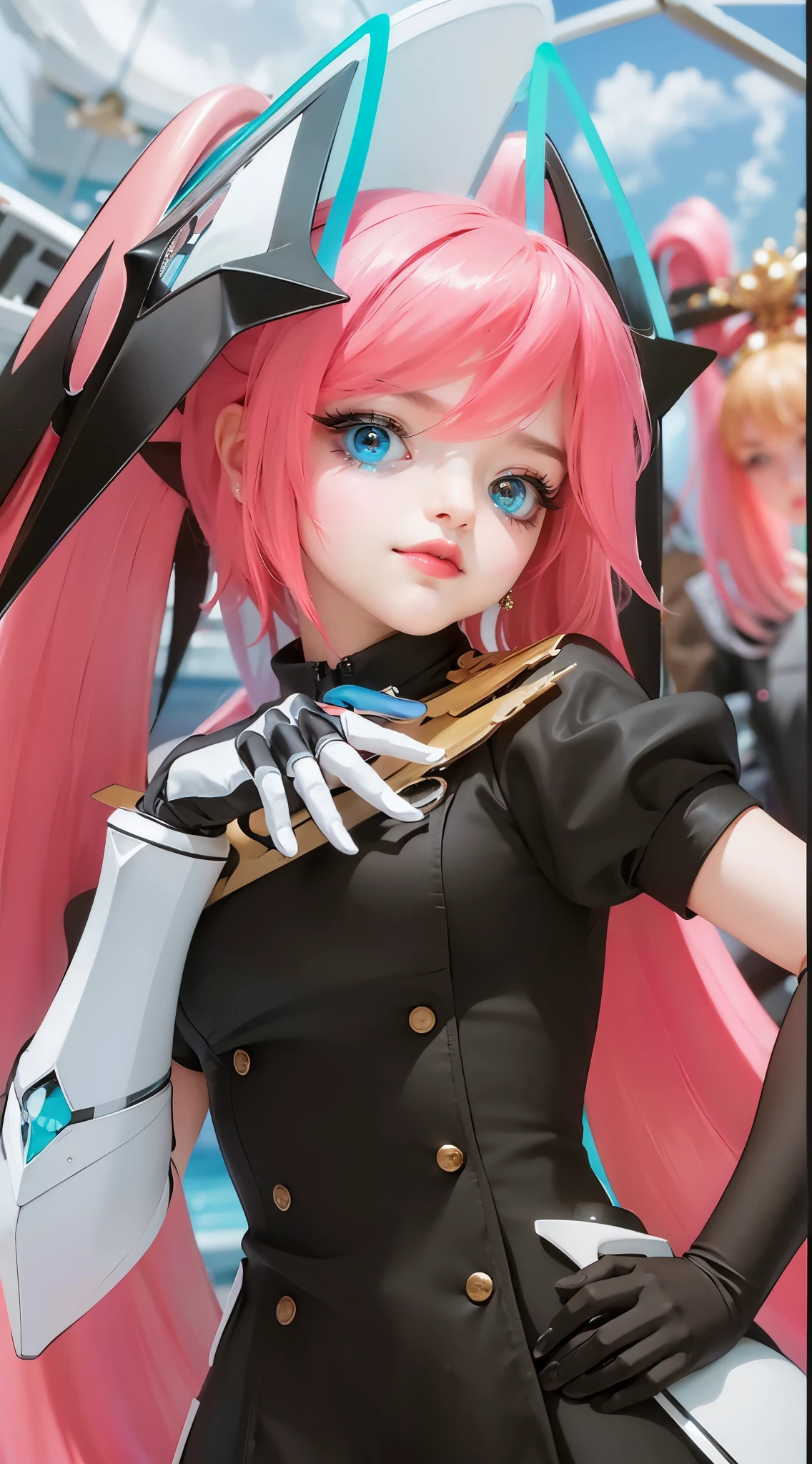 (8k, RAW photo, photorealistic:1.25) ,( lipgloss, eyelashes, gloss-face, glossy skin, best quality, ultra highres, depth of field, chromatic aberration, caustics, Broad lighting, natural shading,Kpop idol) looking at viewer with a serene and goddess-like happiness,