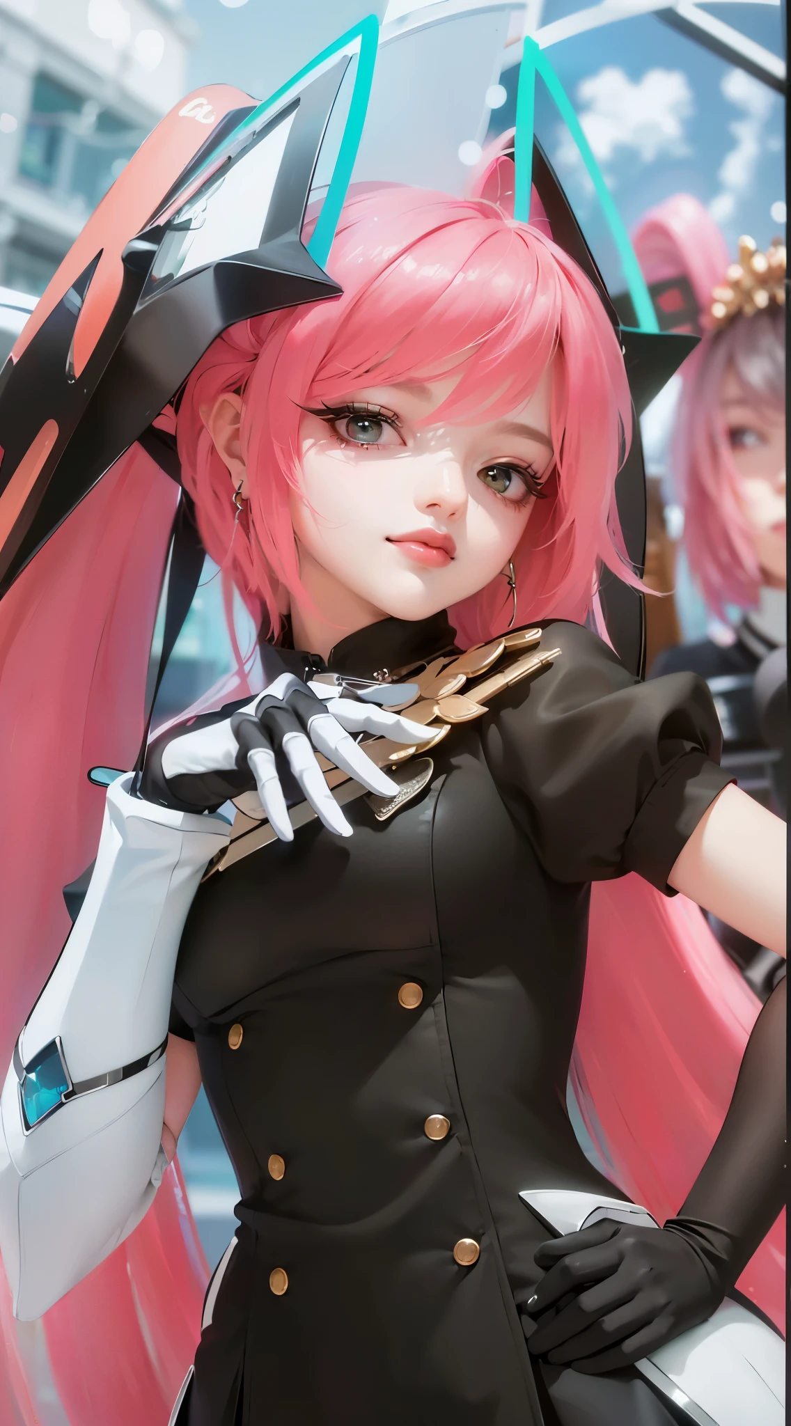 (8k, RAW photo, photorealistic:1.25) ,( lipgloss, eyelashes, gloss-face, glossy skin, best quality, ultra highres, depth of field, chromatic aberration, caustics, Broad lighting, natural shading,Kpop idol) looking at viewer with a serene and goddess-like happiness,