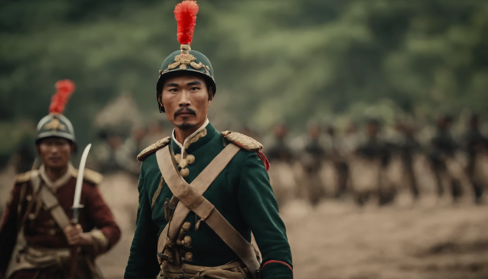 Genghis Khan conquering Mexico