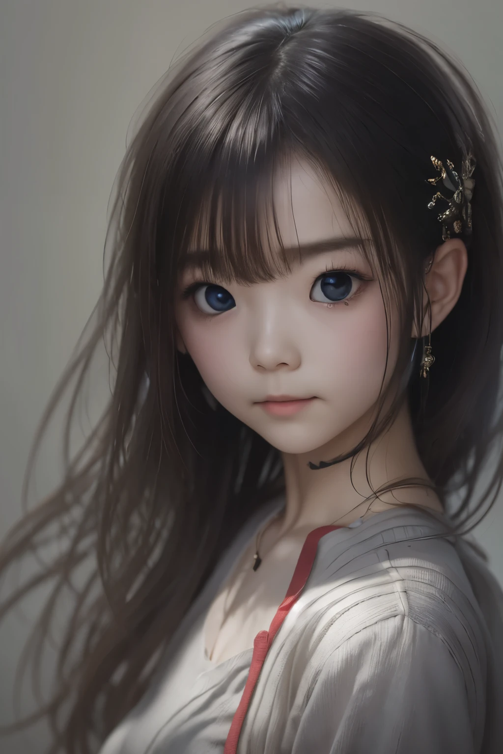 Masterpiece, Top Quality, (Dark Photo: 1.3), Photorealistic, Yuguo, Hanaran, Hanaran, (( 1 Girl))