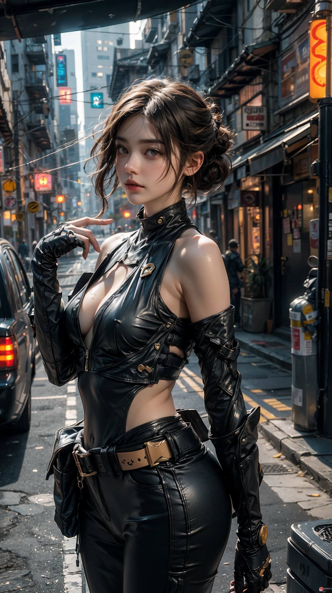 ((Best quality)), ((masterpiece)), (detailed:1.4), 3D, an image of a beautiful cyberpunk female,HDR (High Dynamic Range),Ray Tracing,NVIDIA RTX,Super-Resolution,Unreal 5,Subsurface scattering,PBR Texturing,Post-processing,Anisotropic Filtering,Depth-of-field,Maximum clarity and sharpness,Multi-layered textures,Albedo and Specular maps,Surface shading,Accurate simulation of light-material interaction,Perfect proportions,Octane Render,Two-tone lighting,Wide aperture,Low ISO,White balance,Rule of thirds,8K RAW,Masterpiece, best quality, (8k very detailed CG unit wallpaper) (best quality), (best illustration), (best shading) a golden sea wave, bright orange aol sunset through the wave, golden water drops flying, (:1. 6),