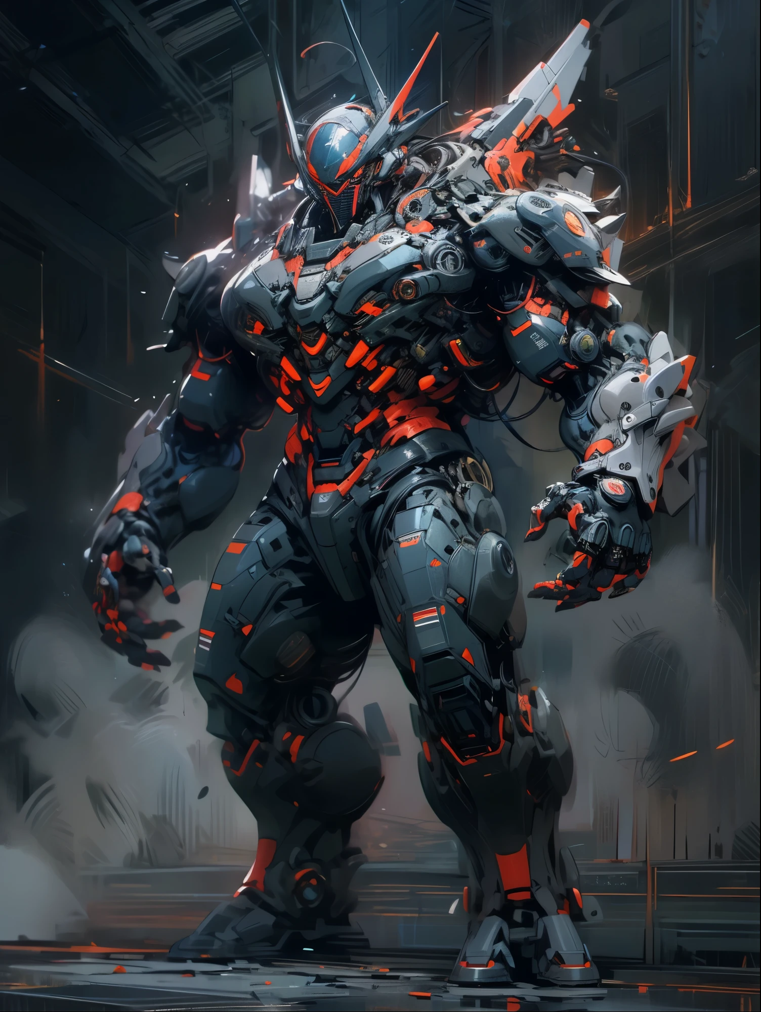 8K resolution, ((highest quality)), ((masterpiece)), ((Super detailed)), monster, ウルトラマンのmonster, Special effects, nice, urban area, destroyed city, whole body, dynamic, pull configuration