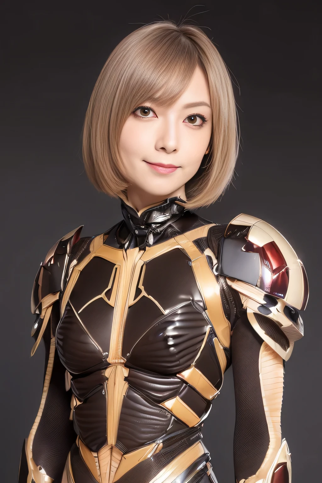 (High resolution,masterpiece,highest quality,Very detailed CG, anime, official art:1.4), realistic, photograph, amazing detail, everything is complicated, shiny and glossy,Amazing number of layers, 8K wallpaper, 3D, sketch, cute, figure,( alone:1.4), perfect female proportions,villain&#39;s daughter, (Fusion of dark brown cockroach and lady:1.4), (brown cockroach woman:1.2), (brown cockroach woman:1.2), (Fusion:1.2), (alone:1.4), (evil smile:1.2), muscular, abs, (Cockroach brown exoskeleton bio insect suit:1.4), (Cockroach brown exoskeleton bio insect armor:1.2), (brown transparent cockroach feathers:1.4), (Antennae of brown cockroaches:1.3),